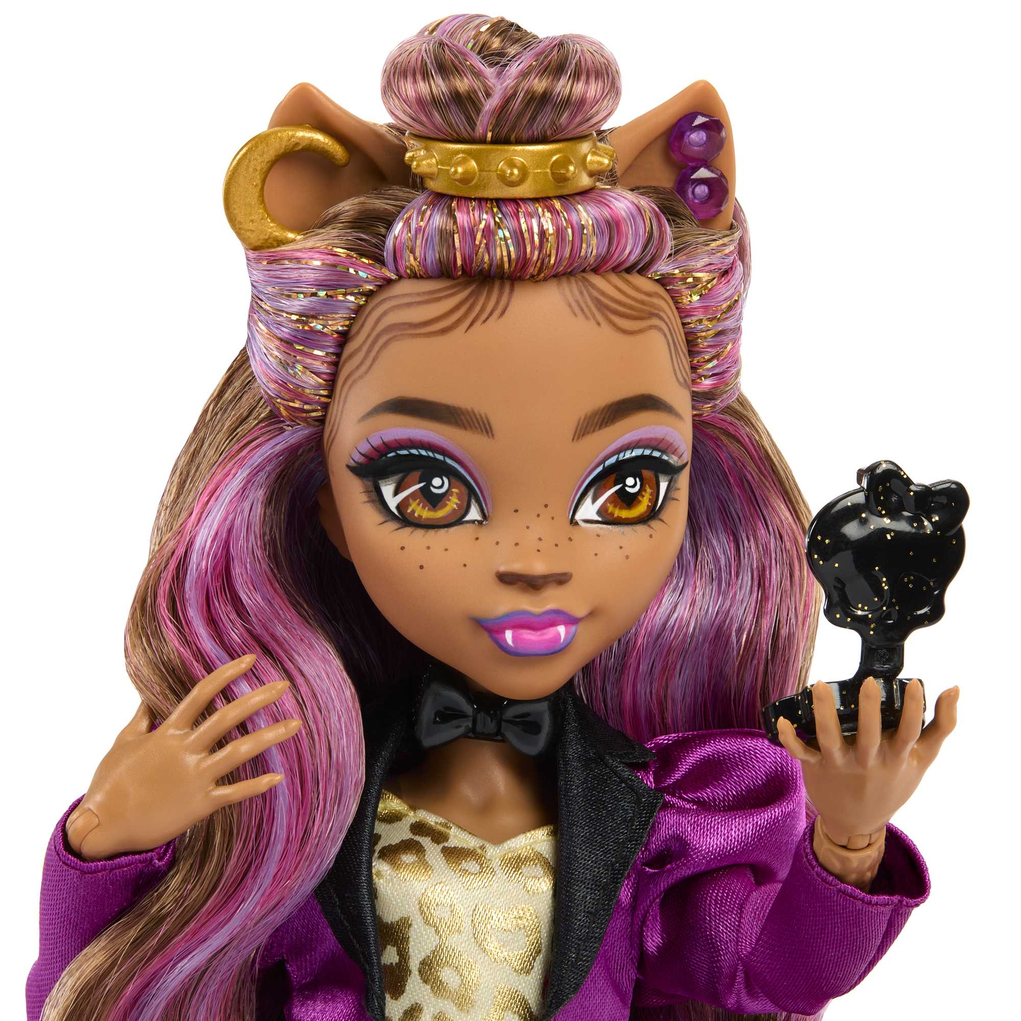 Monster High Bal des Monstres Clawdeen Wolf, Tenue de Soirée, Acc.