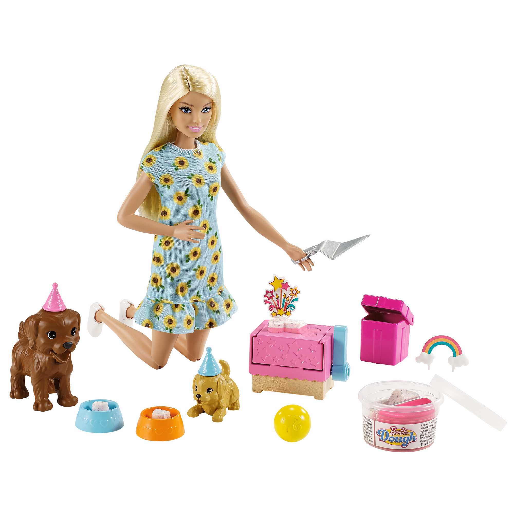 Barbie Puppy Party Doll And Playset | Mattel