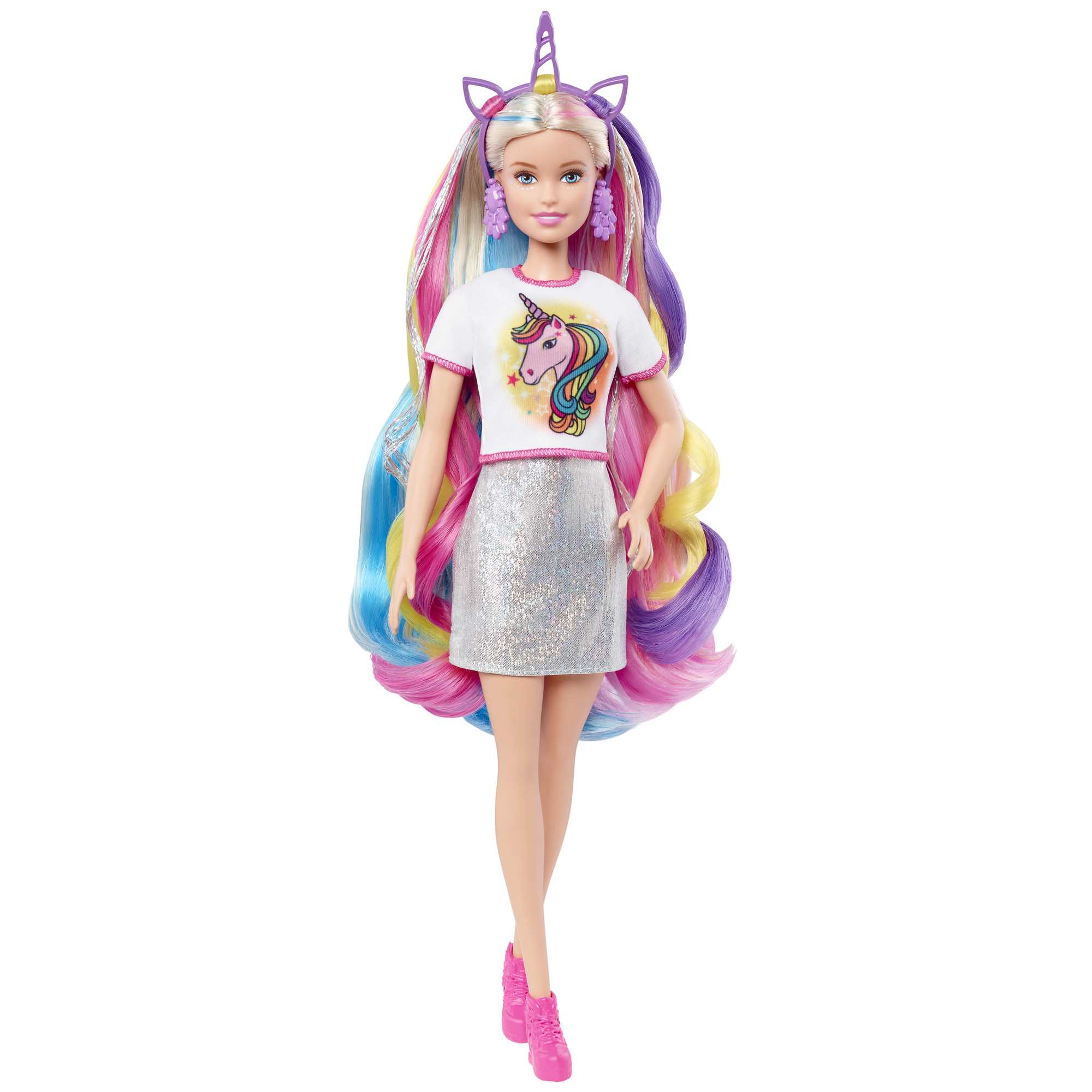 Barbie sirene cheveux fantastiques