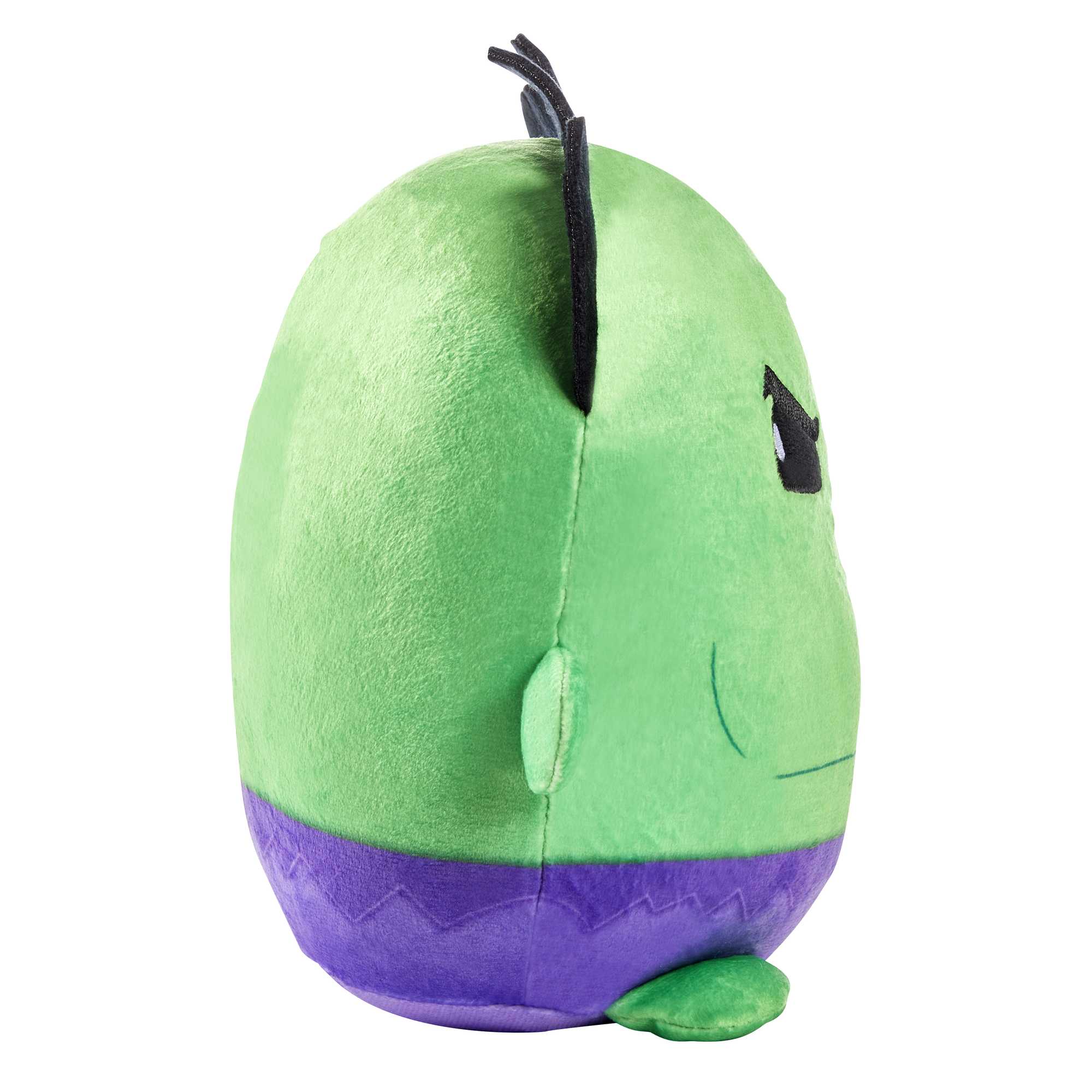 Marvel Cuutopia Plush Hulk, 10-In Soft Rounded Pillow Doll, Collectible Superhero Stuffed Animal