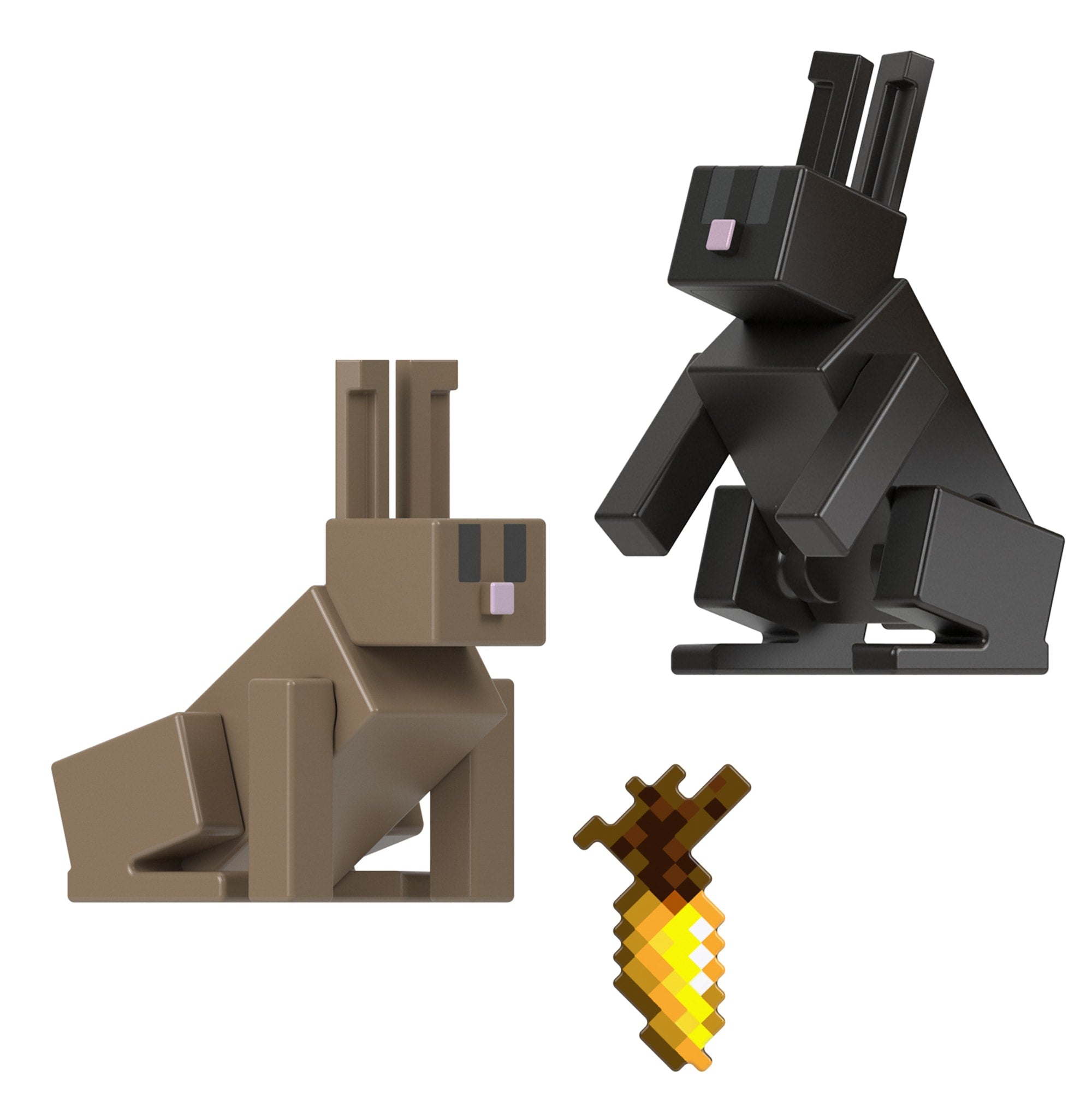 Minecraft Vanilla Figura de Brinquedo Coelho deco 3.25"