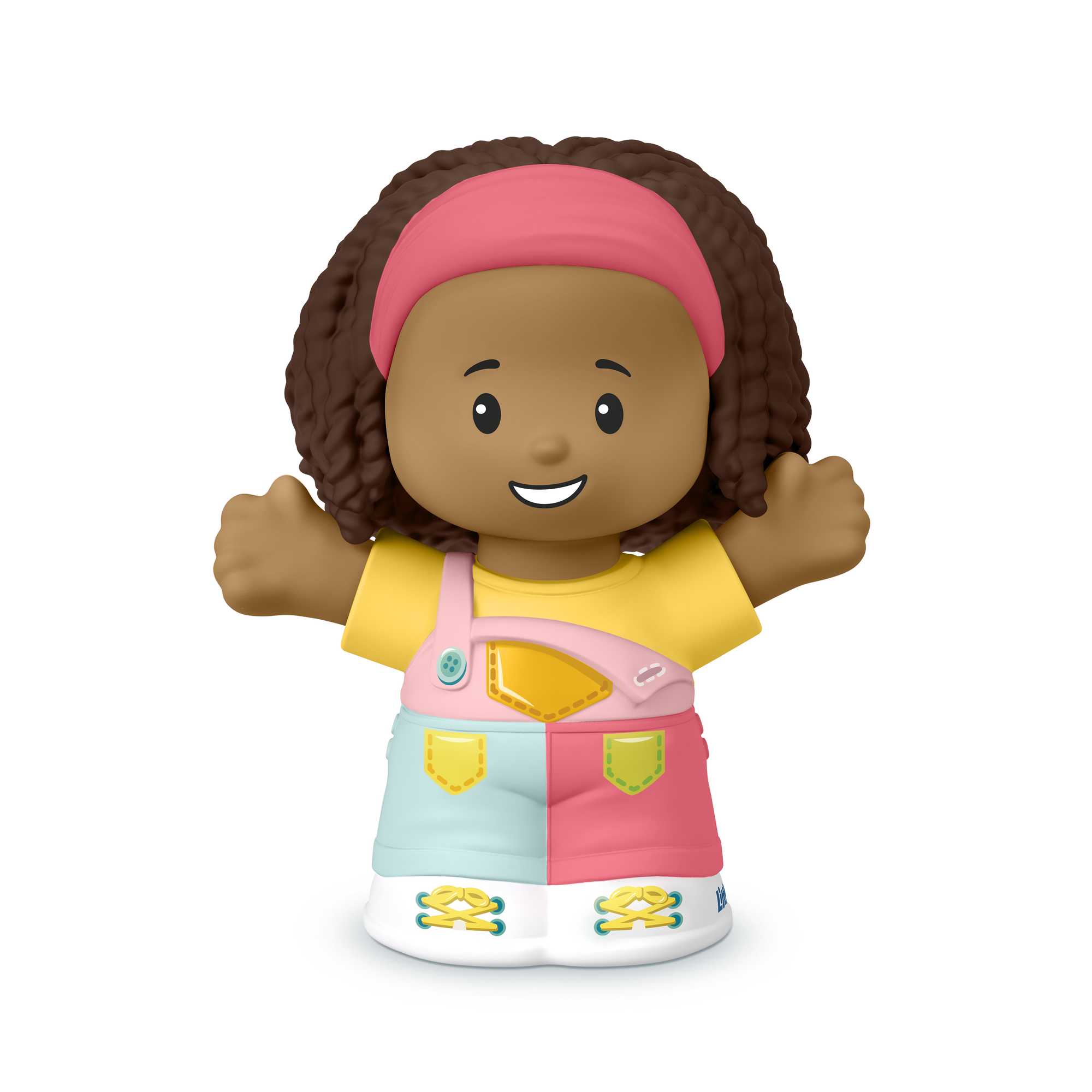 Fisher-Price Little People Figura de Brinquedo Garota de Macacão