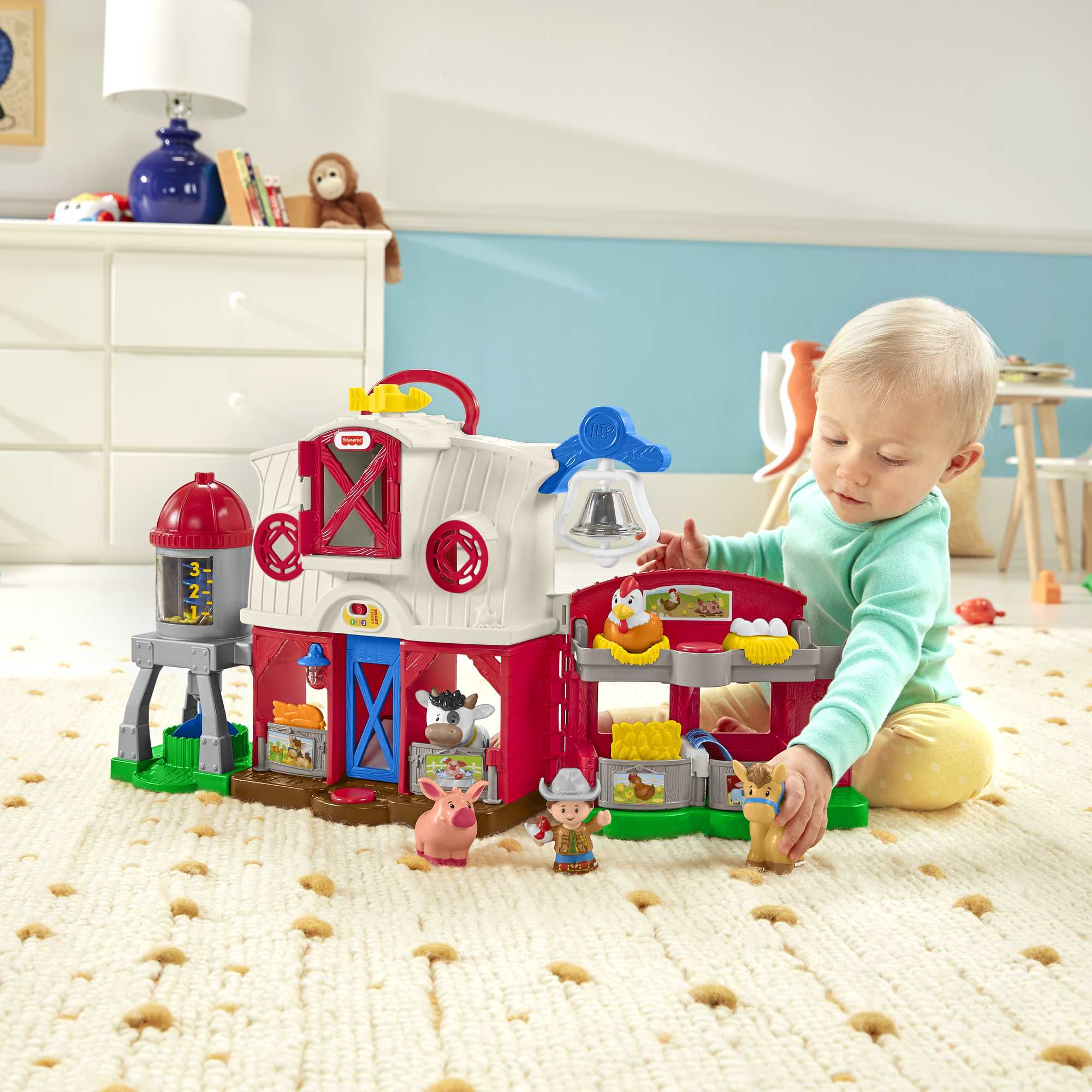 Fisher-Price Little People Les Animaux de La Ferme Version Anglaise et Française