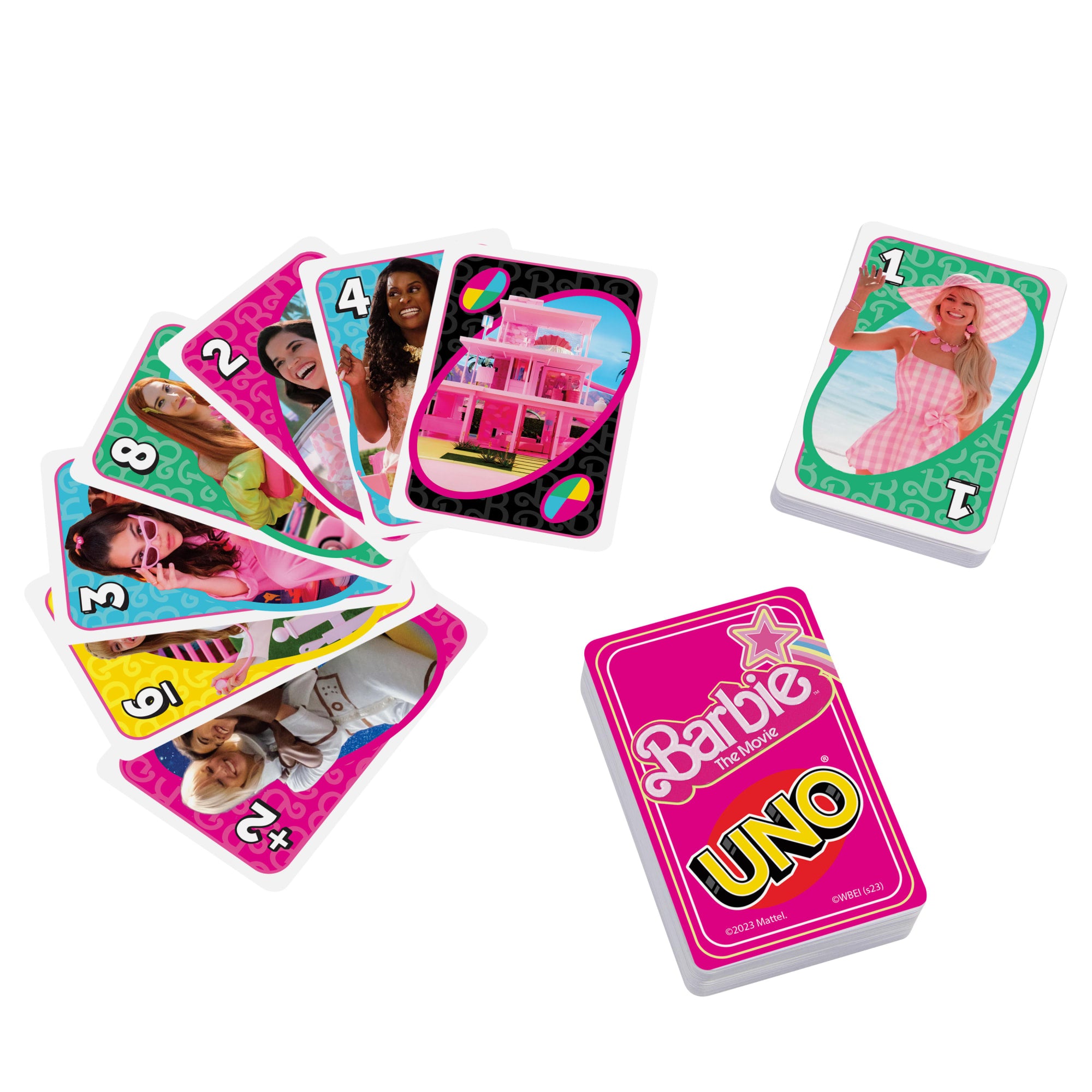 UNO Barbie Jeu de Cartes Inspiré du Film