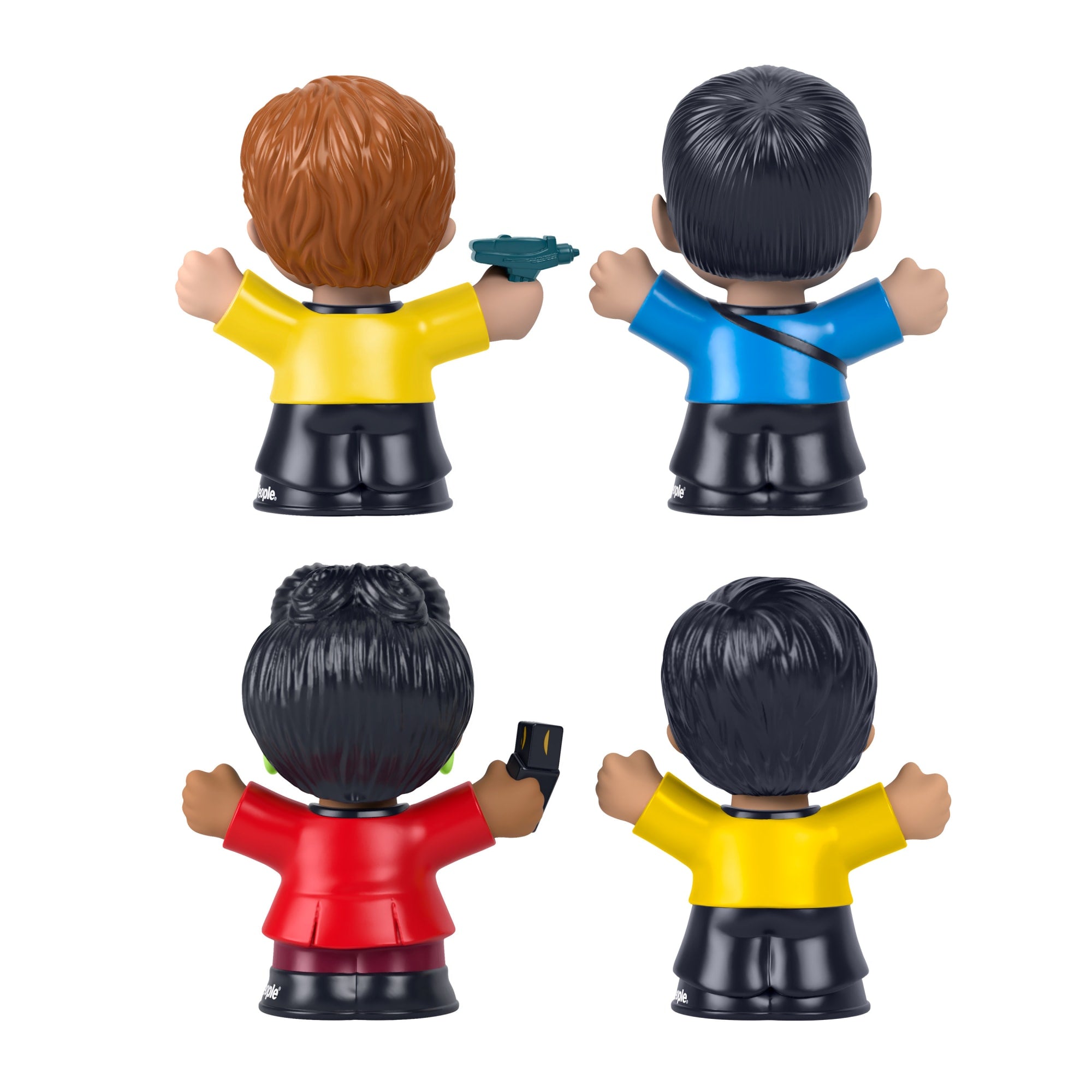 Little People Collector Star Trek Special Edition Set For Fans, 4 Figures In Gift Package