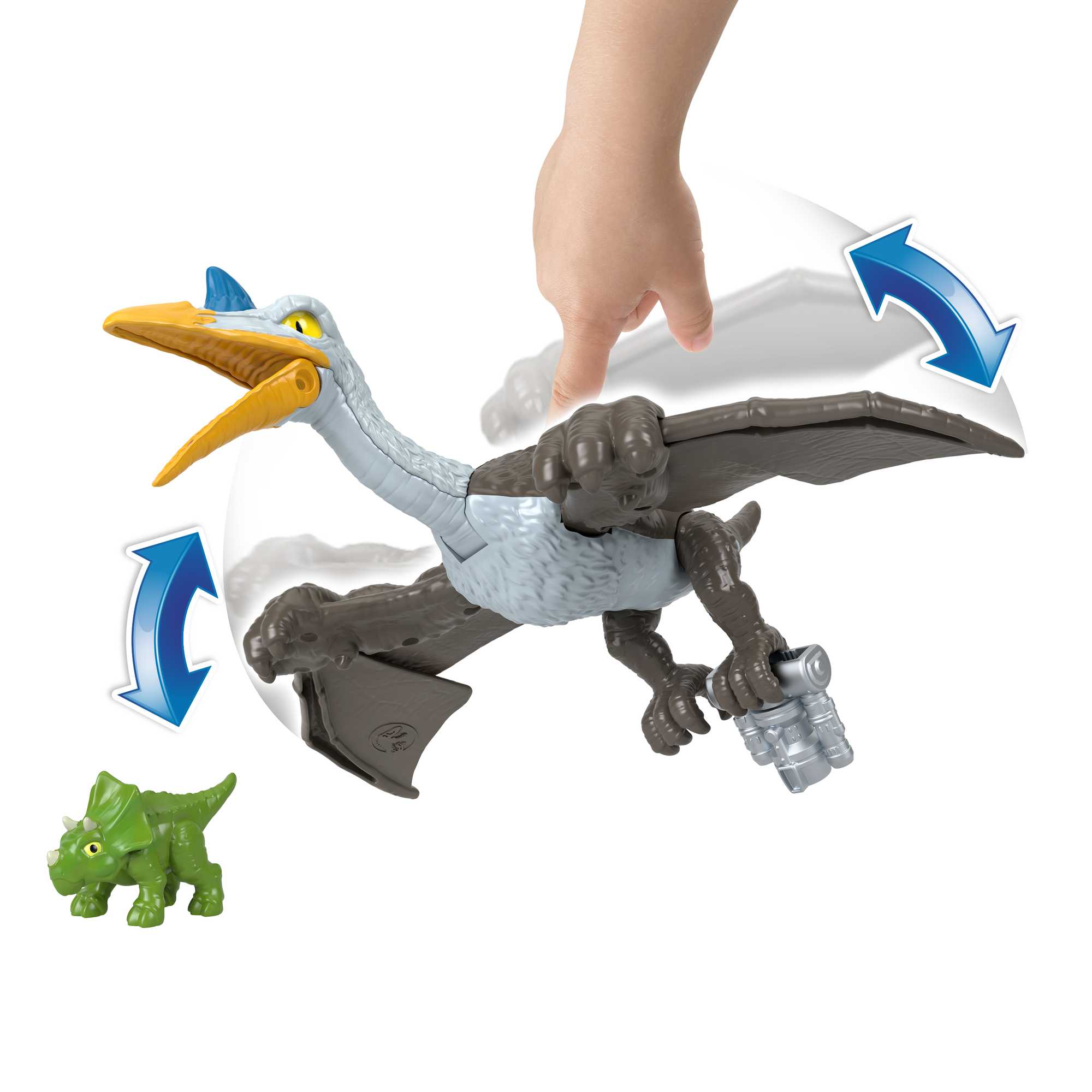 Imaginext Jurassic World Dinossauro de Brinquedo Quetzalcoatlus Voador