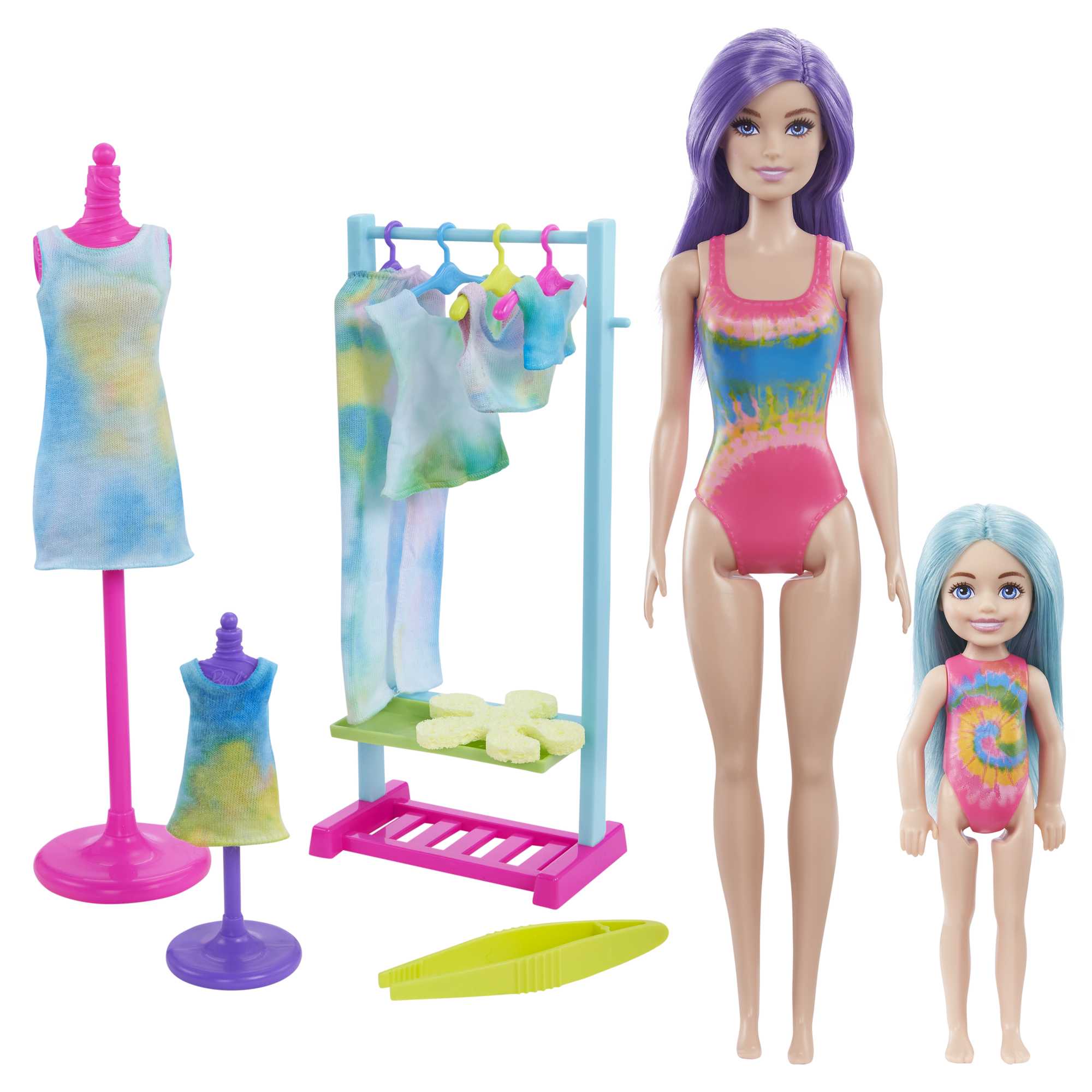 Barbie Be a Fashion Designer Dress Up Toy Kit, 5 Dresses at