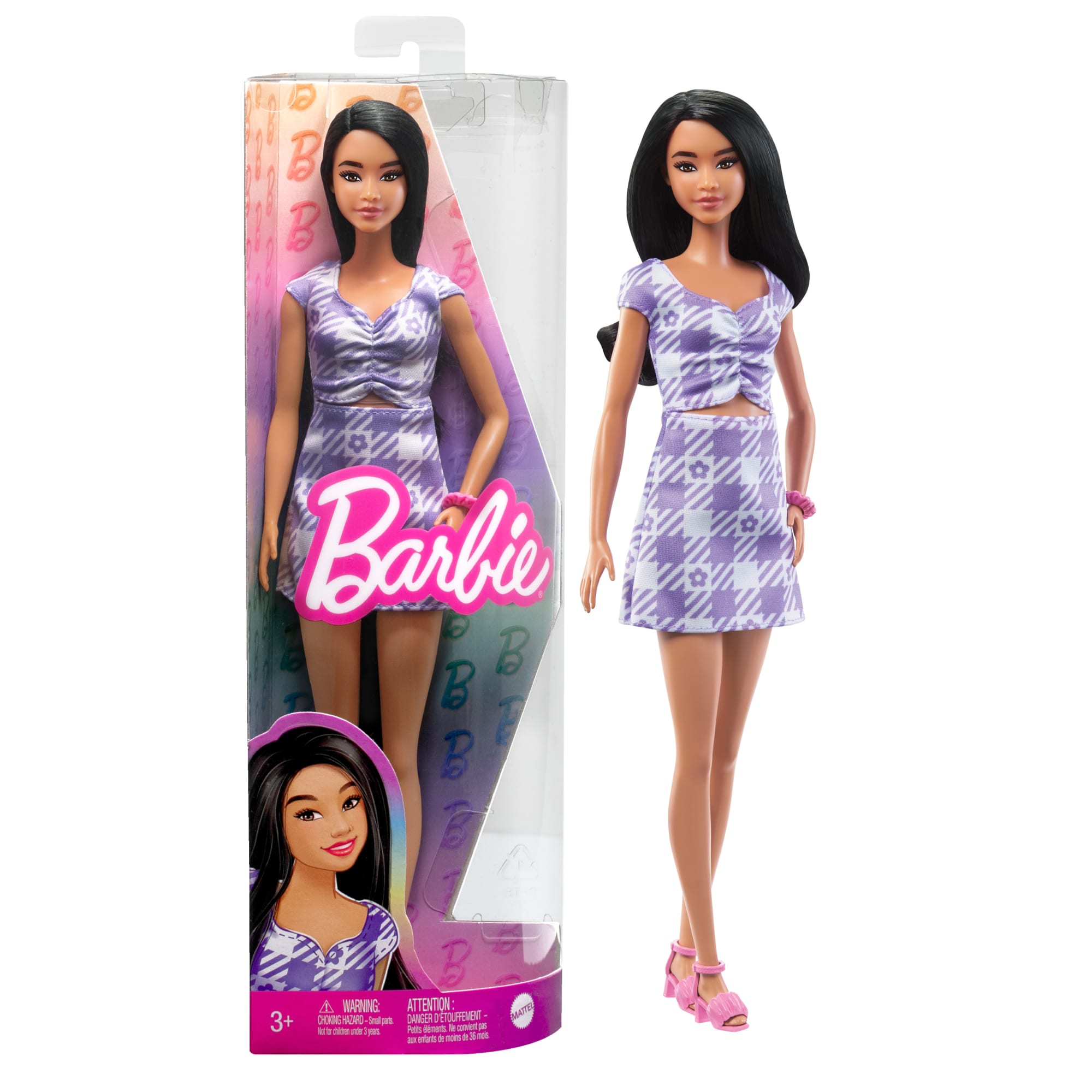 Barbie Muñeca Vestido Morado