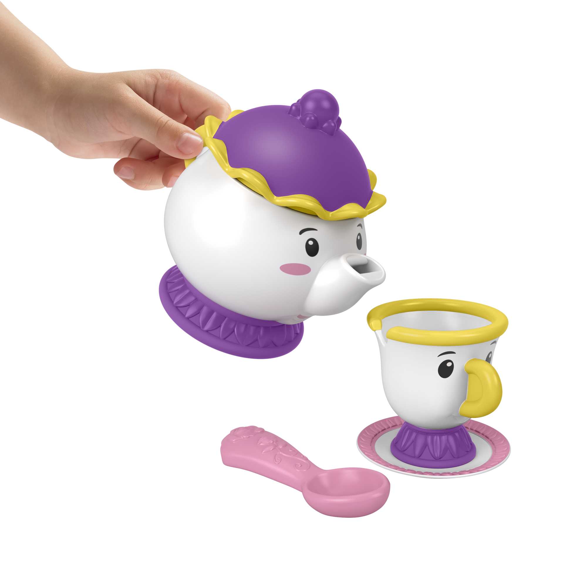 Little People Princesses Disney Coffret L’Heure du thé Avec Belle