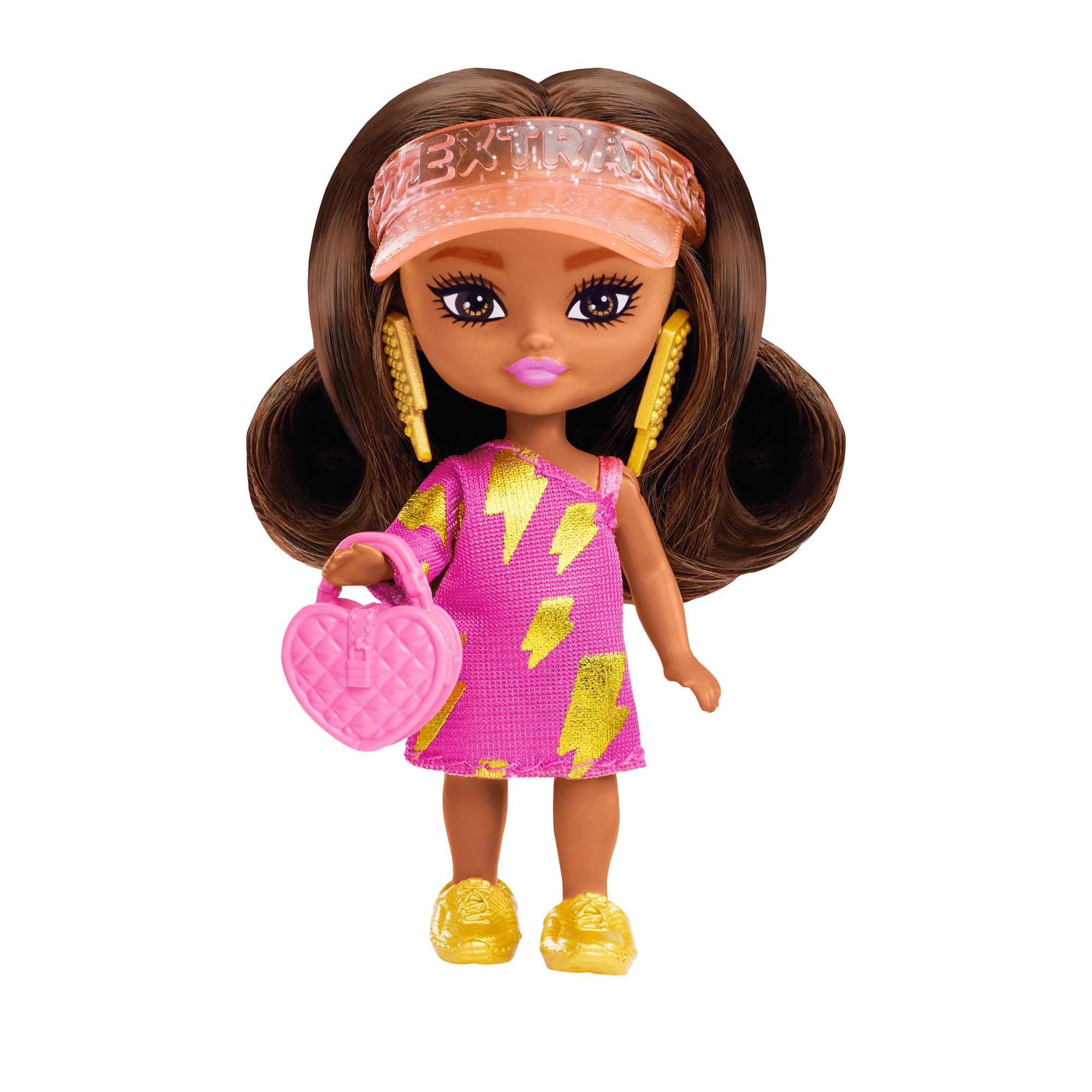Barbie Extra Mini Minis Boneca Vestido com Raios