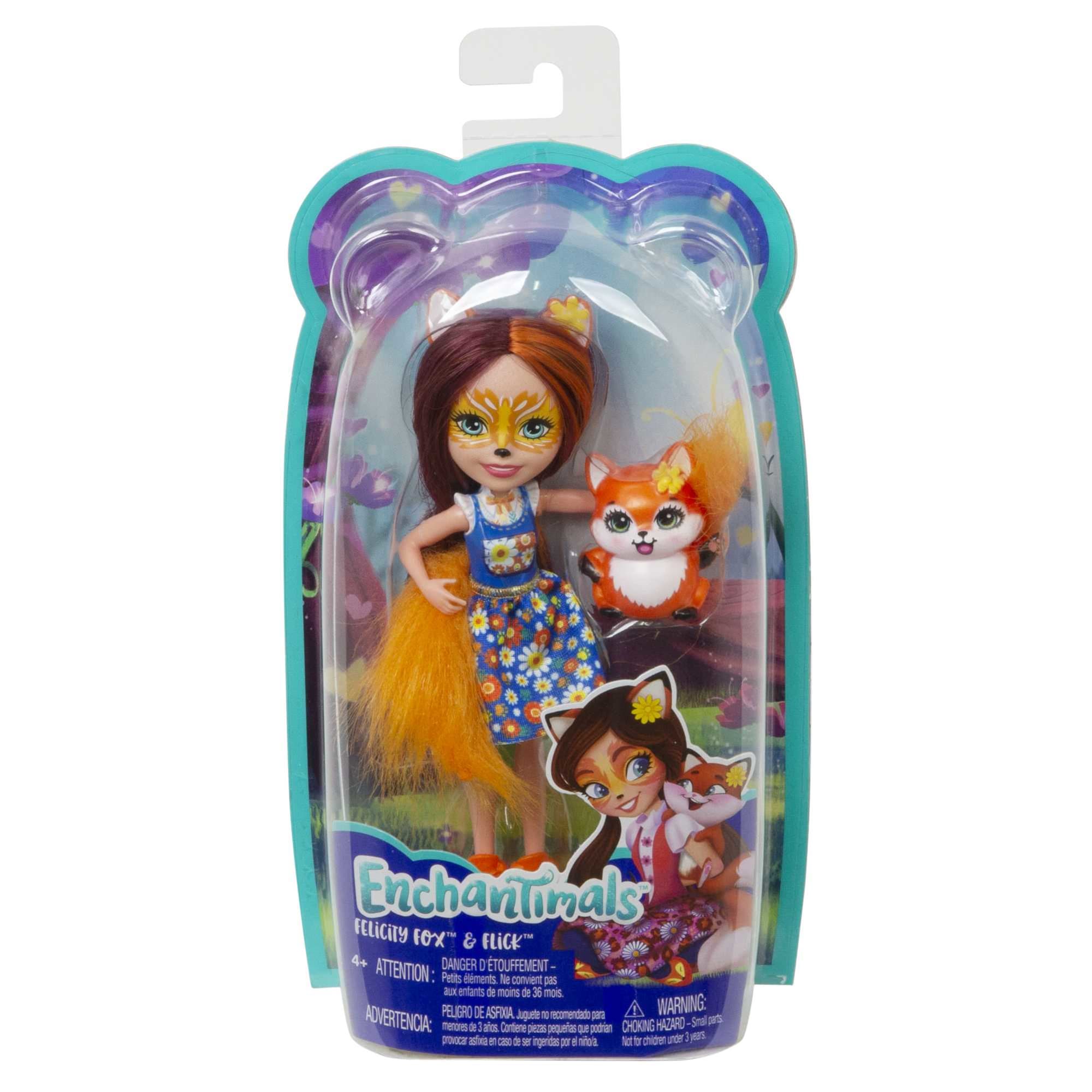Enchantimals Muñeca Felicity Fox y Flick