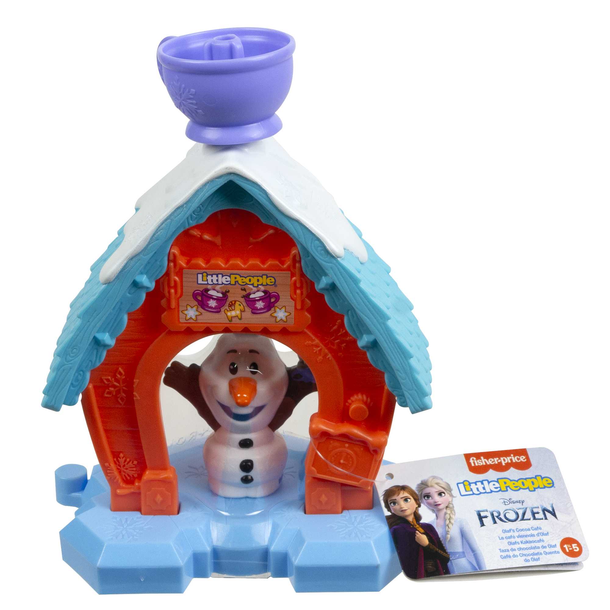 Disney Frozen Olaf's Cocoa Cafe | Little People | Mattel