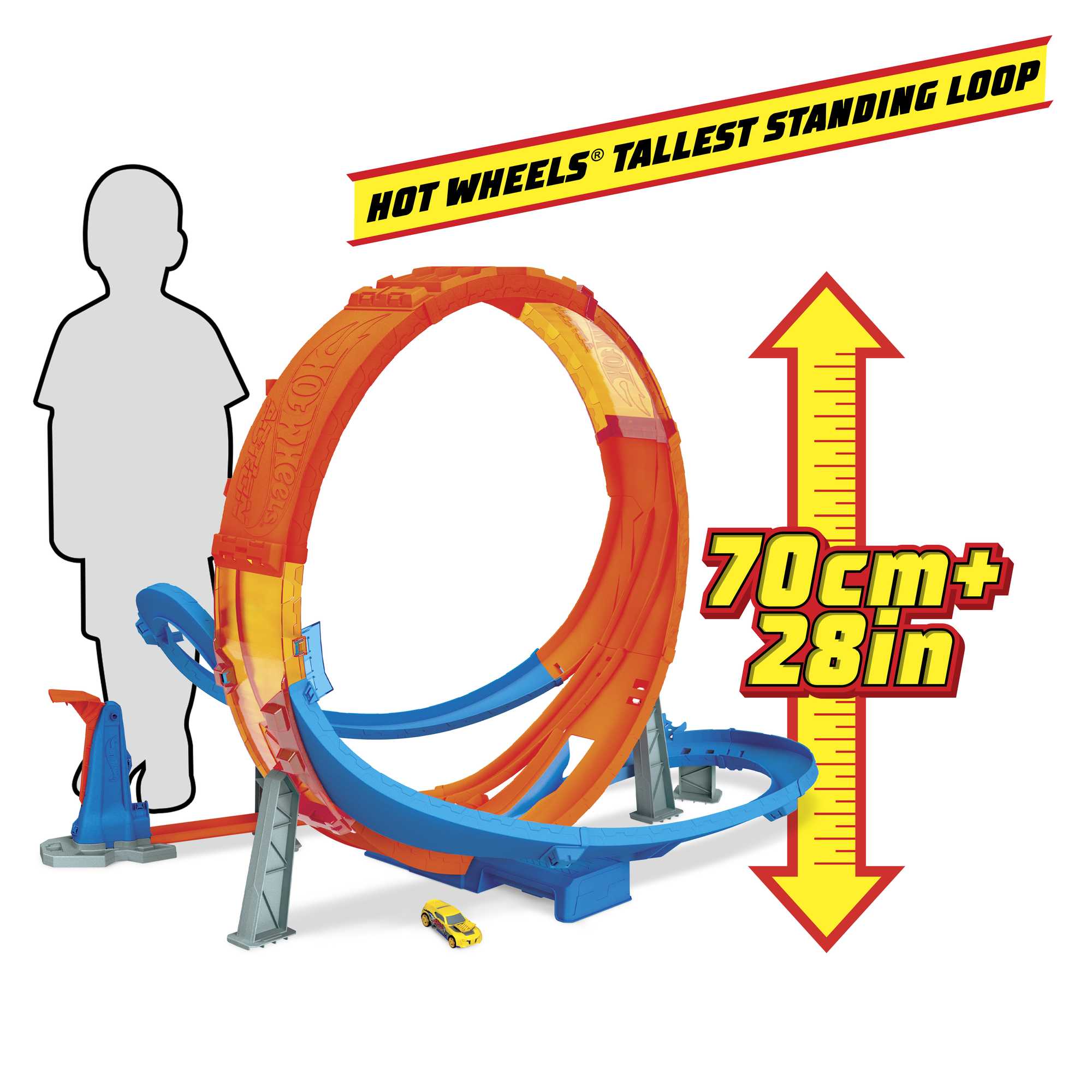 Hot Wheels Massive Loop Mayhem Track Set