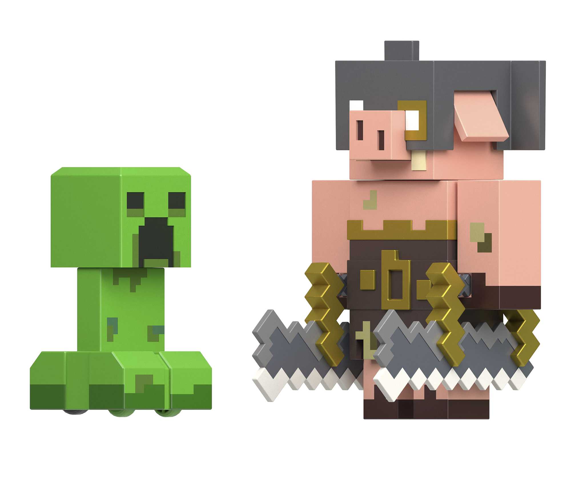 Minecraft-Legends-Coffret de 2 Figurines-Assortiment, Cadeaux enfants