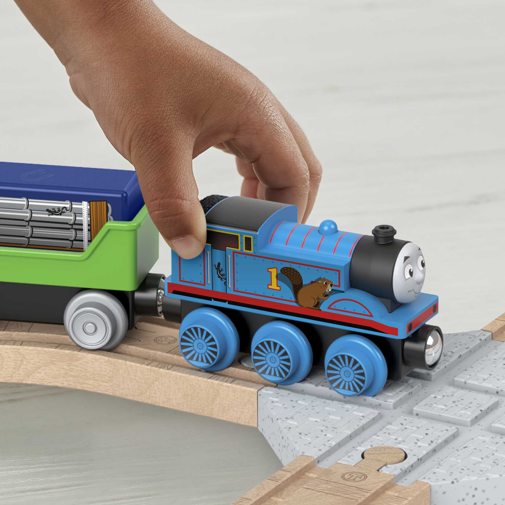 Fisher-Price Thomas & Friends Wooden Railway Figure 8 Track Pack | Mattel