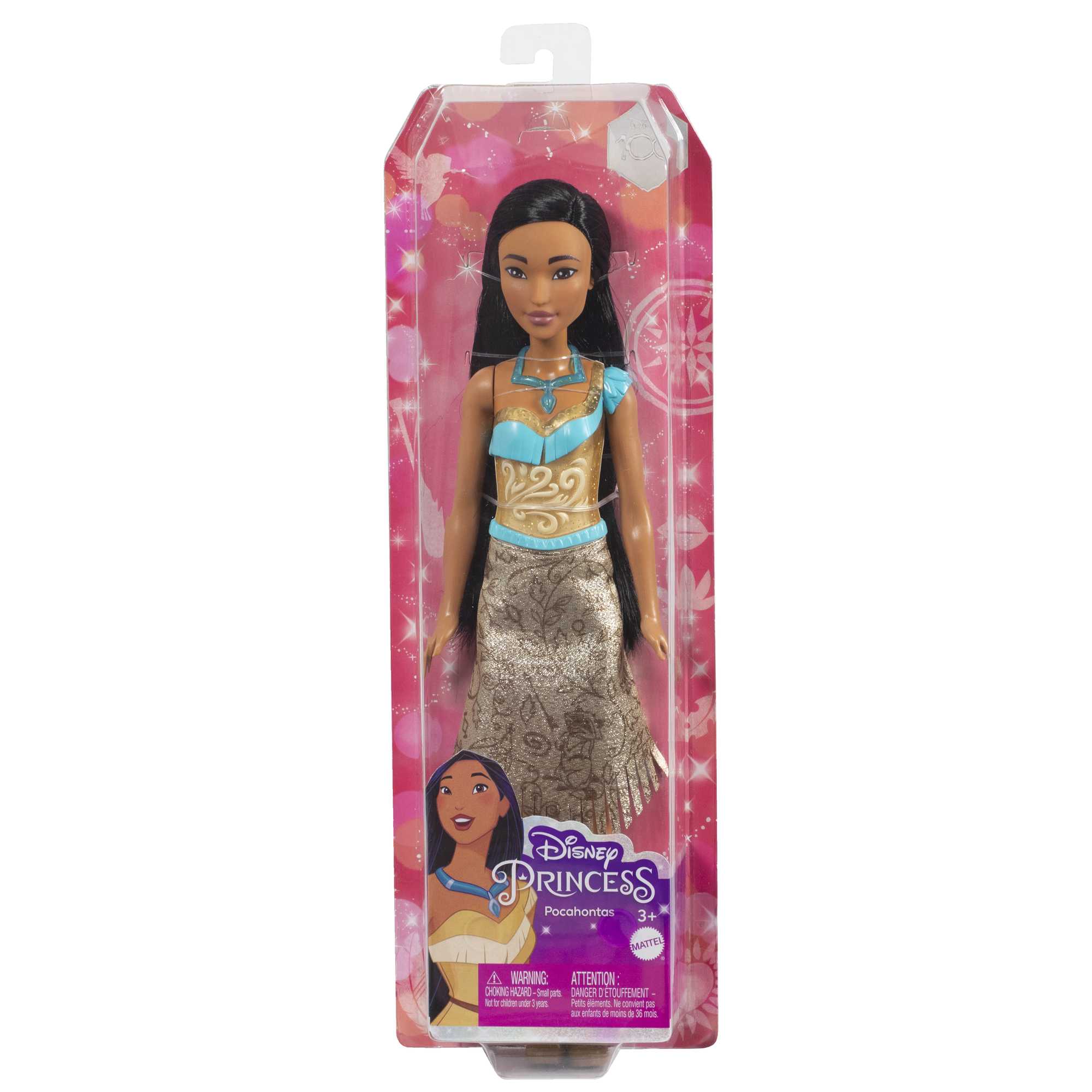 Disney-Princesses Disney-Pocahontas-Poupée, Habillage et Accessoires