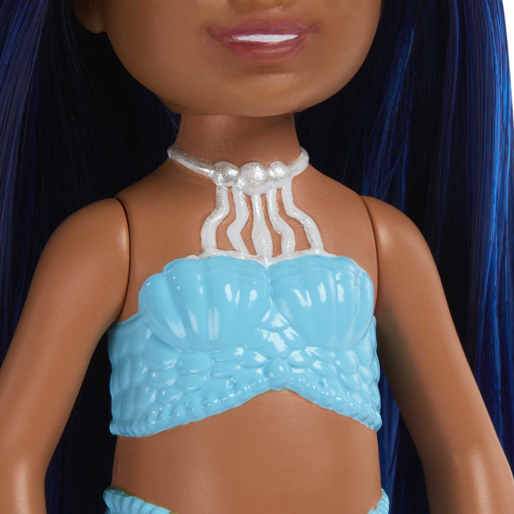 Mermaid Chelsea Barbie Doll With Blue Hair And Tail, Mermaid Toys