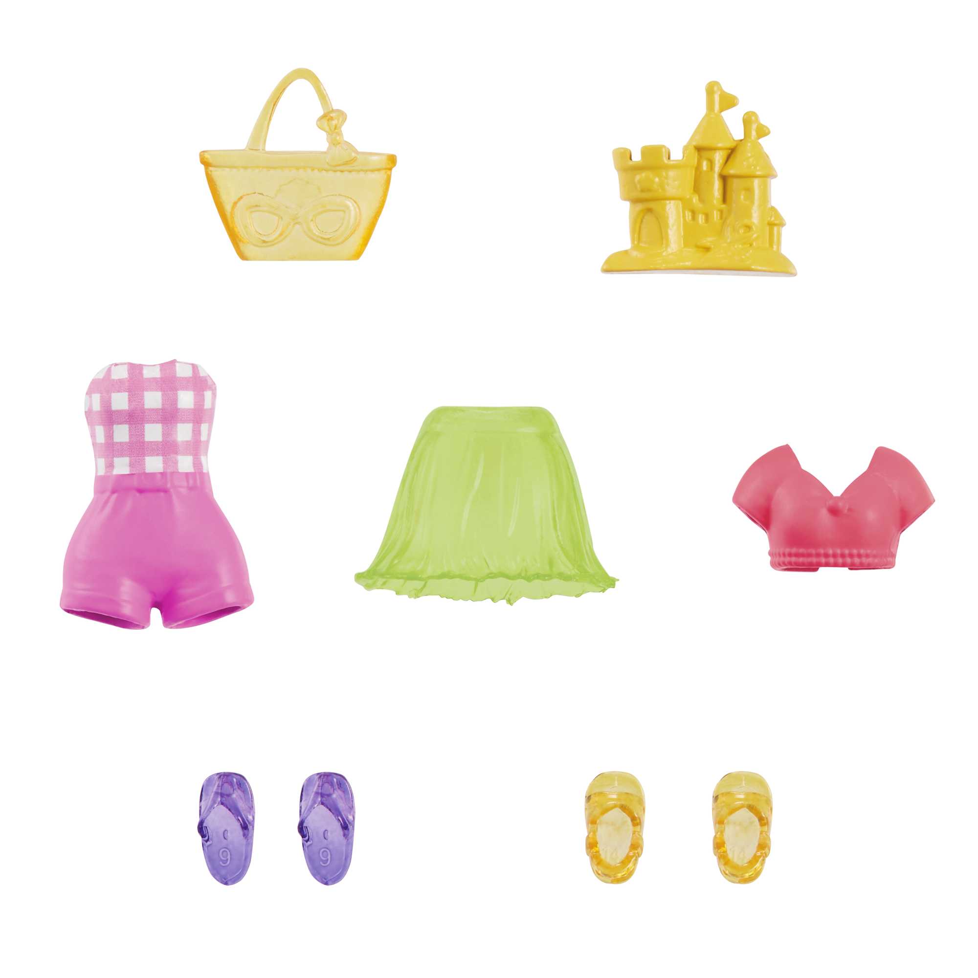 Polly Pocket Set de Juego Paquete de Modas Playa Shimmer