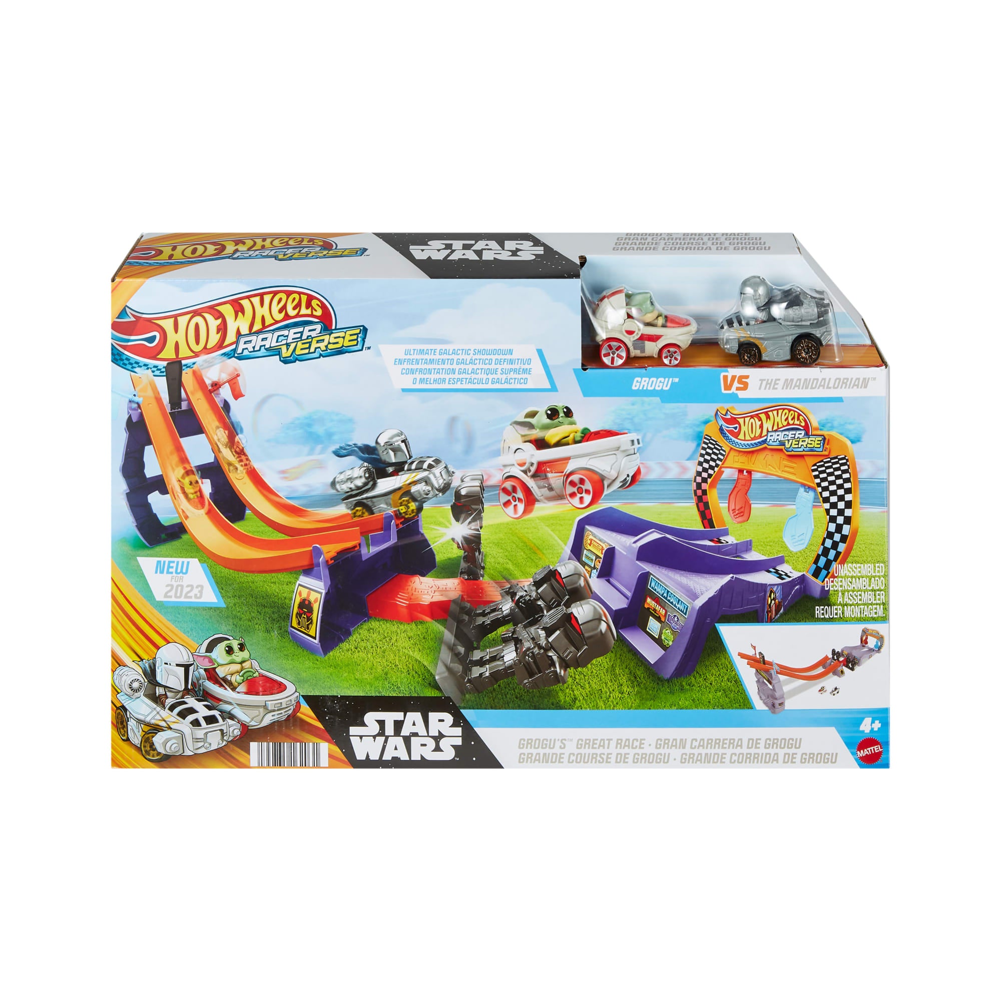 Hot Wheels Racerverse Grande Course de Grogu Coffret Star Wars