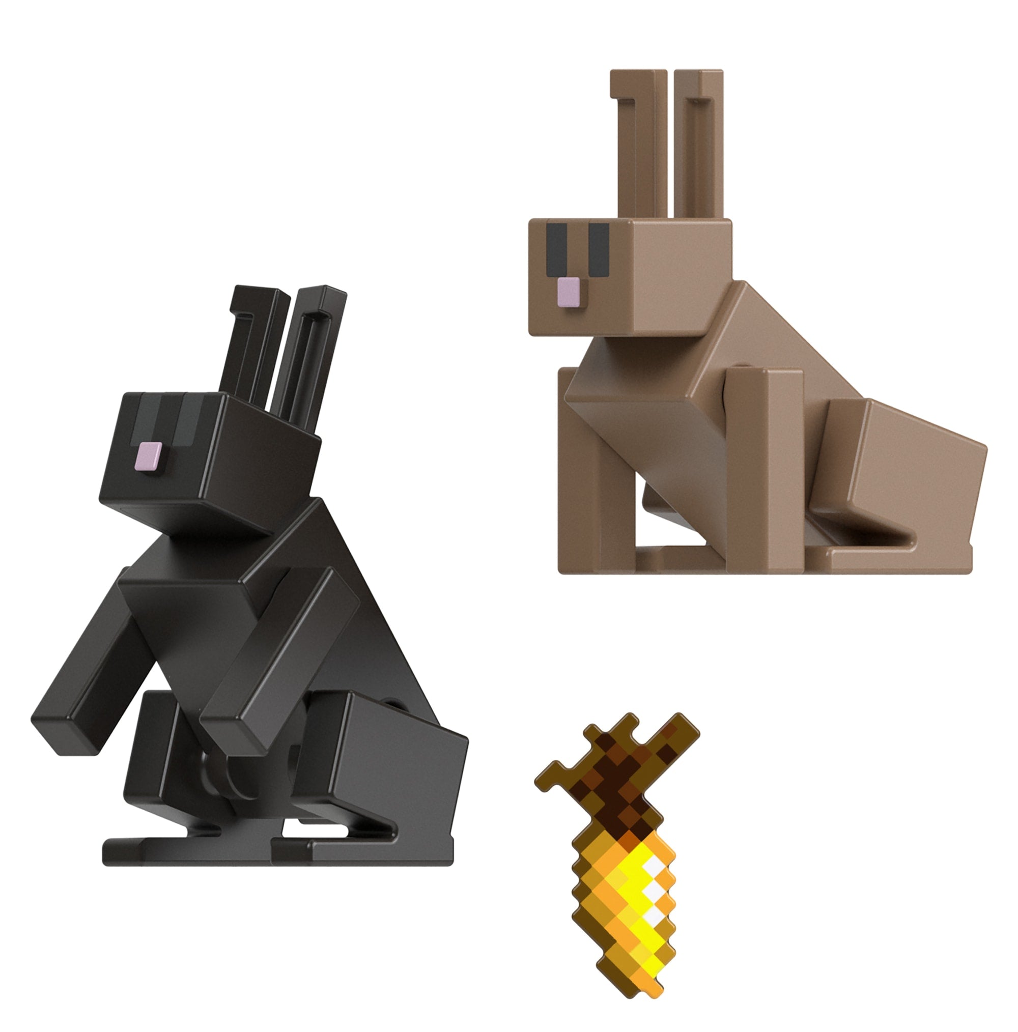 Minecraft Vanilla Figura de Brinquedo Coelho deco 3.25"