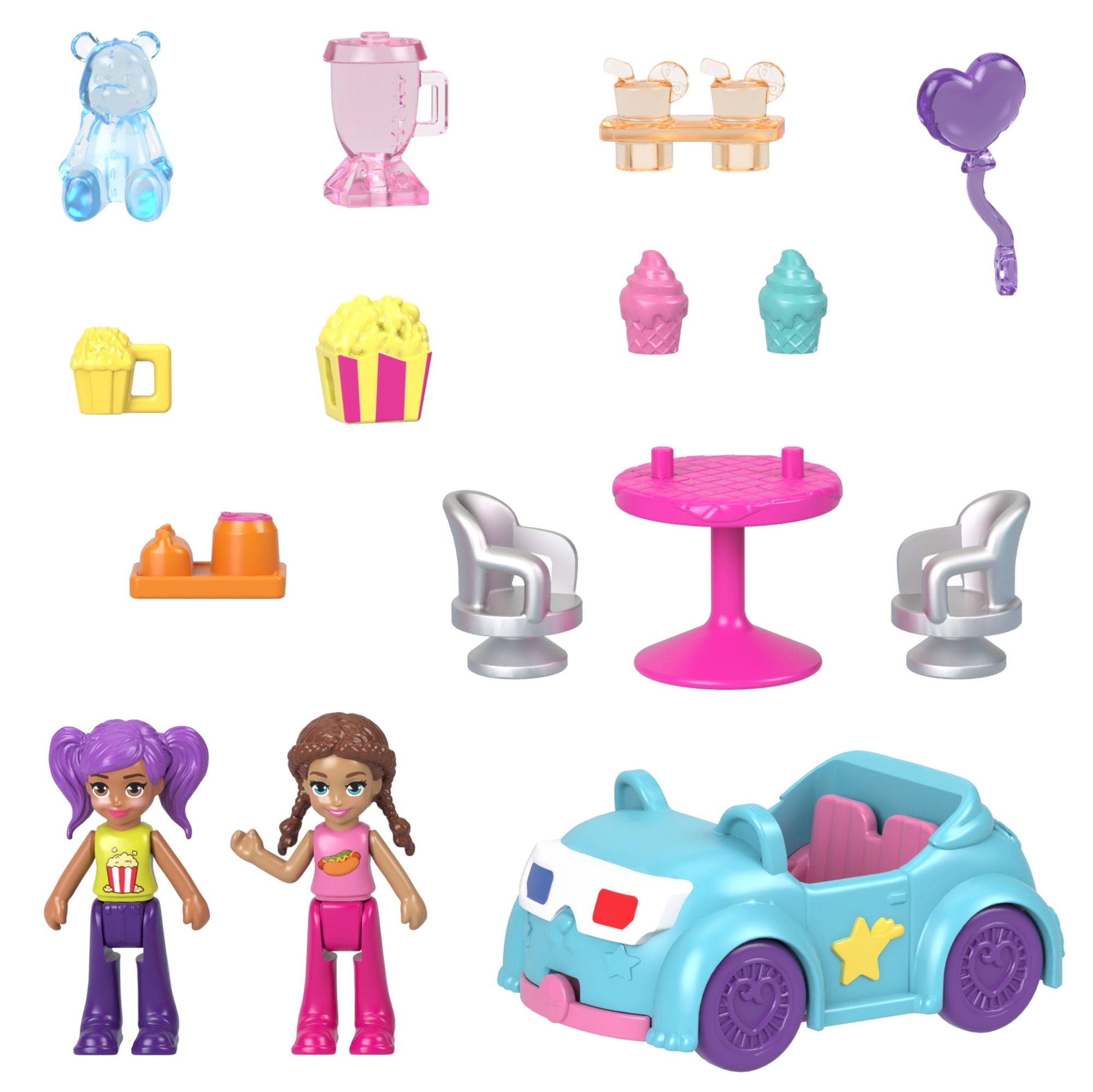 Polly Pocket Pollyville Drive-In Movie theater