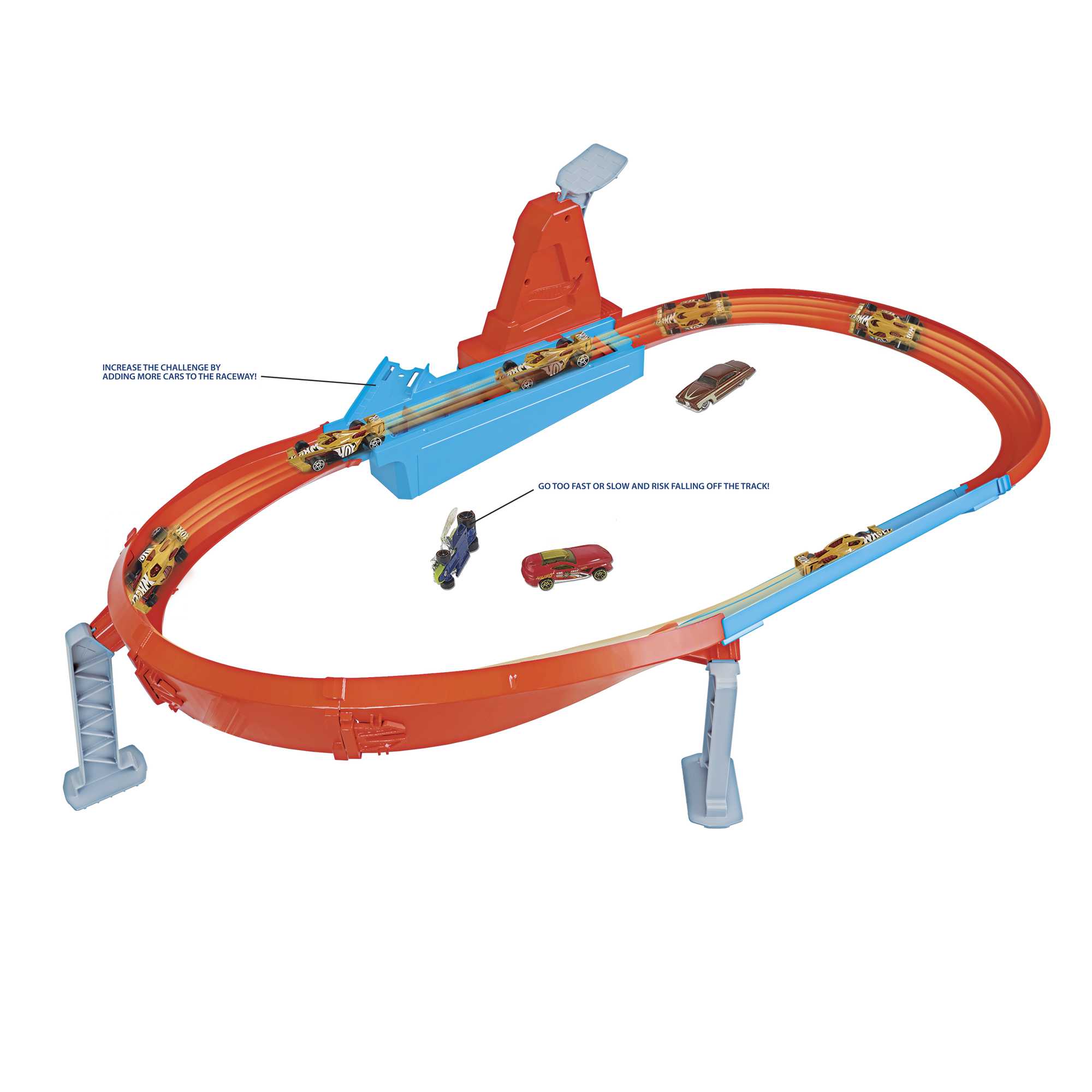 Hot wheels store round track