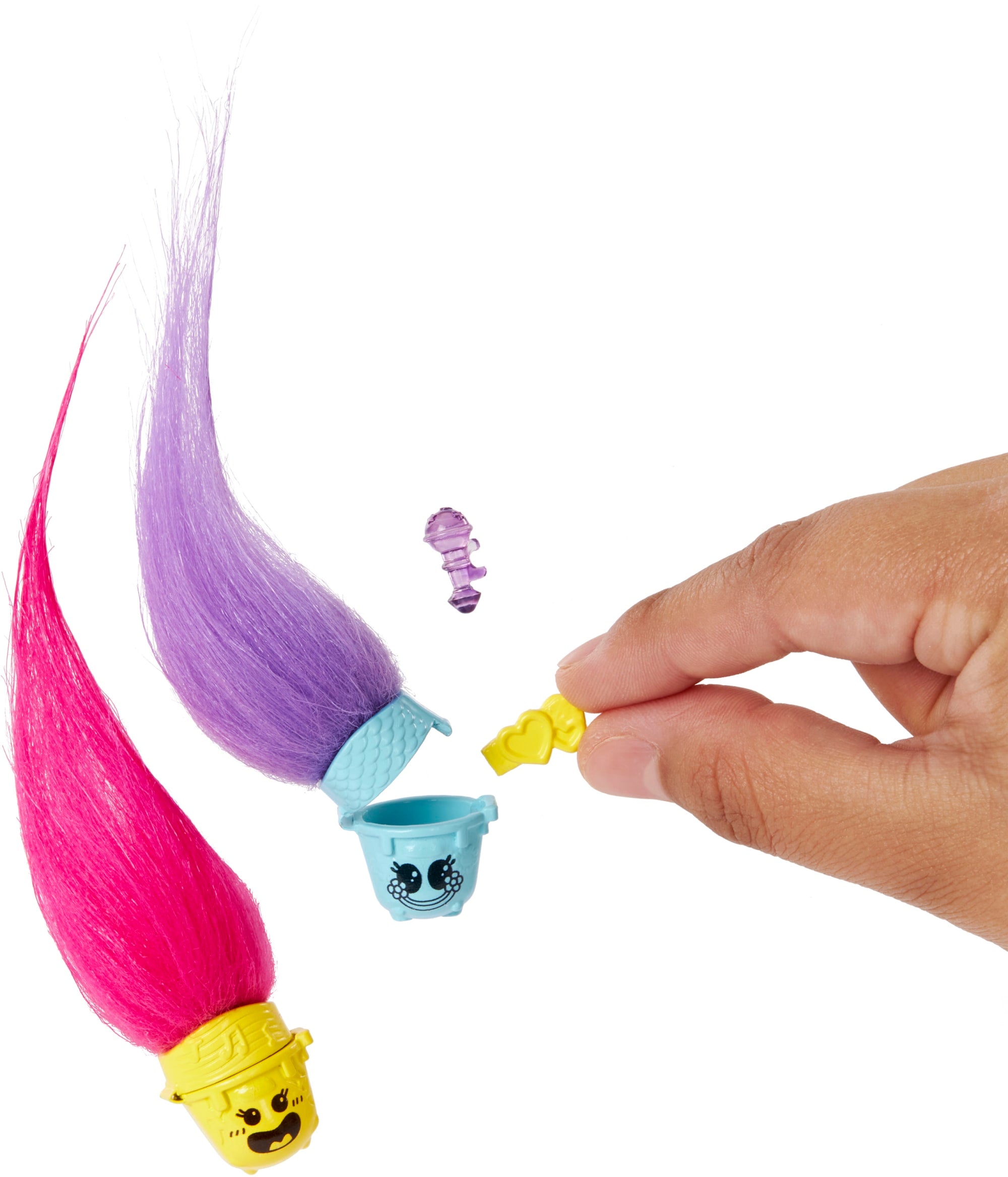 Dreamworks Trolls Band Together Petite Poupée Hair Pops Poppy