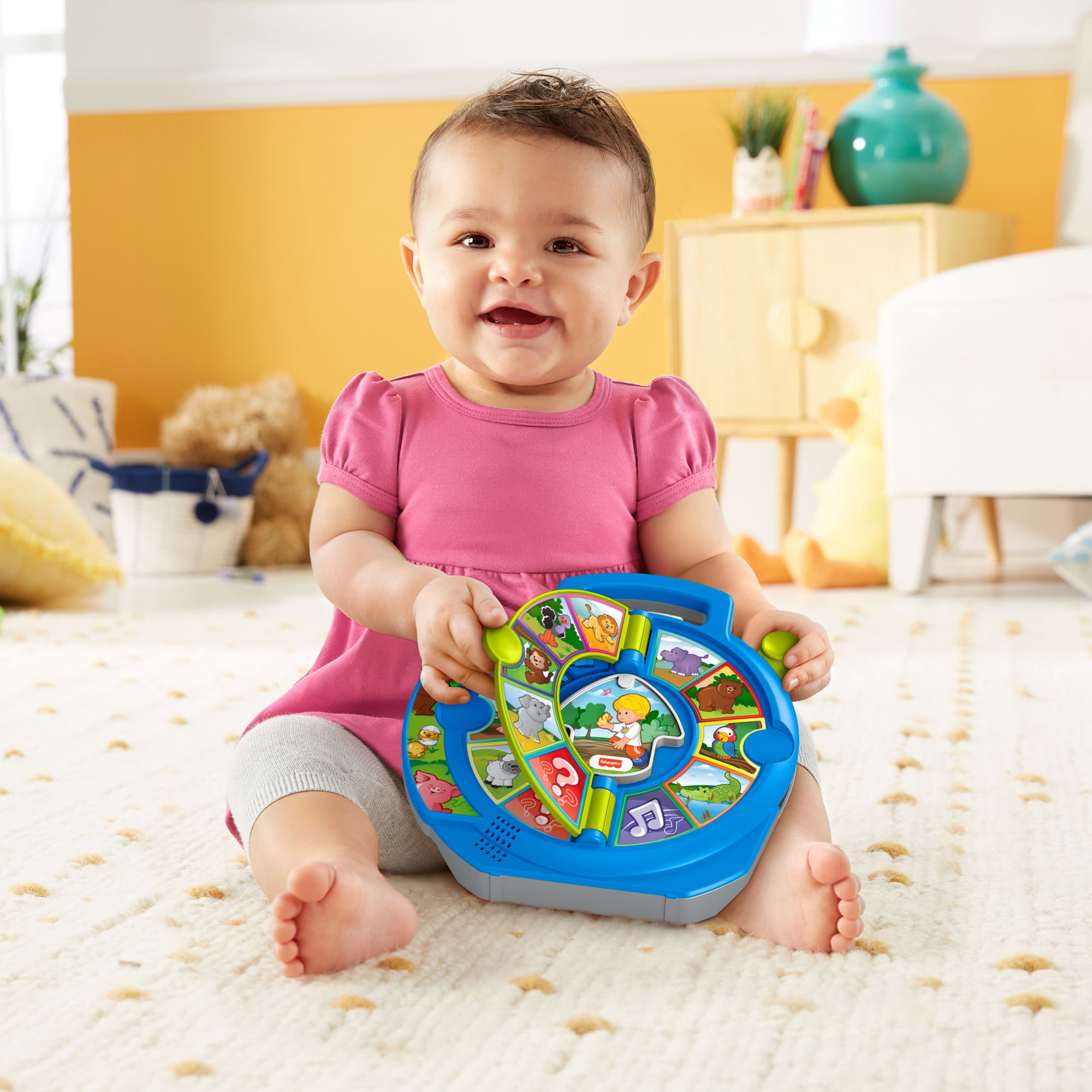 Fisher-Price Little People Le Monde des Animaux See N’ Say Édition Anglaise