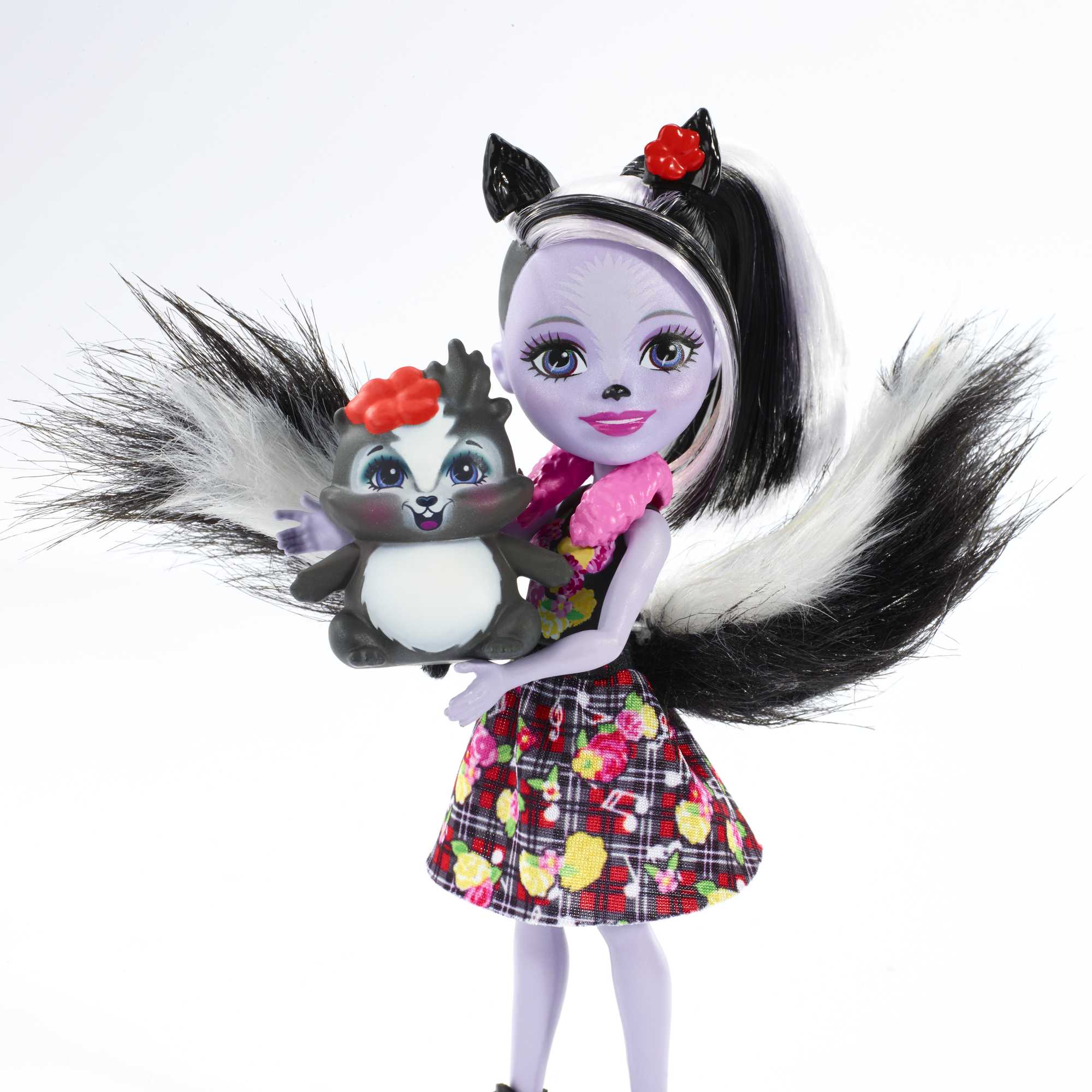 Enchantimals Muñeca Sage Skunk y Caper