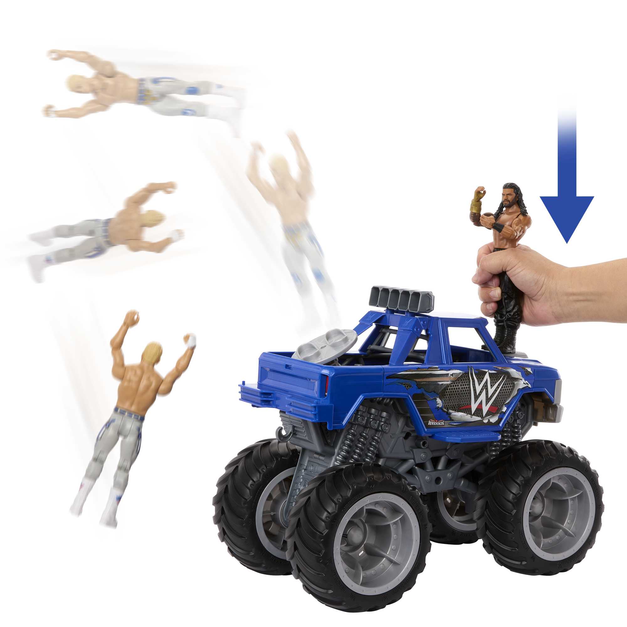 WWE-Wrekkin Slam Crusher-Monster Truck