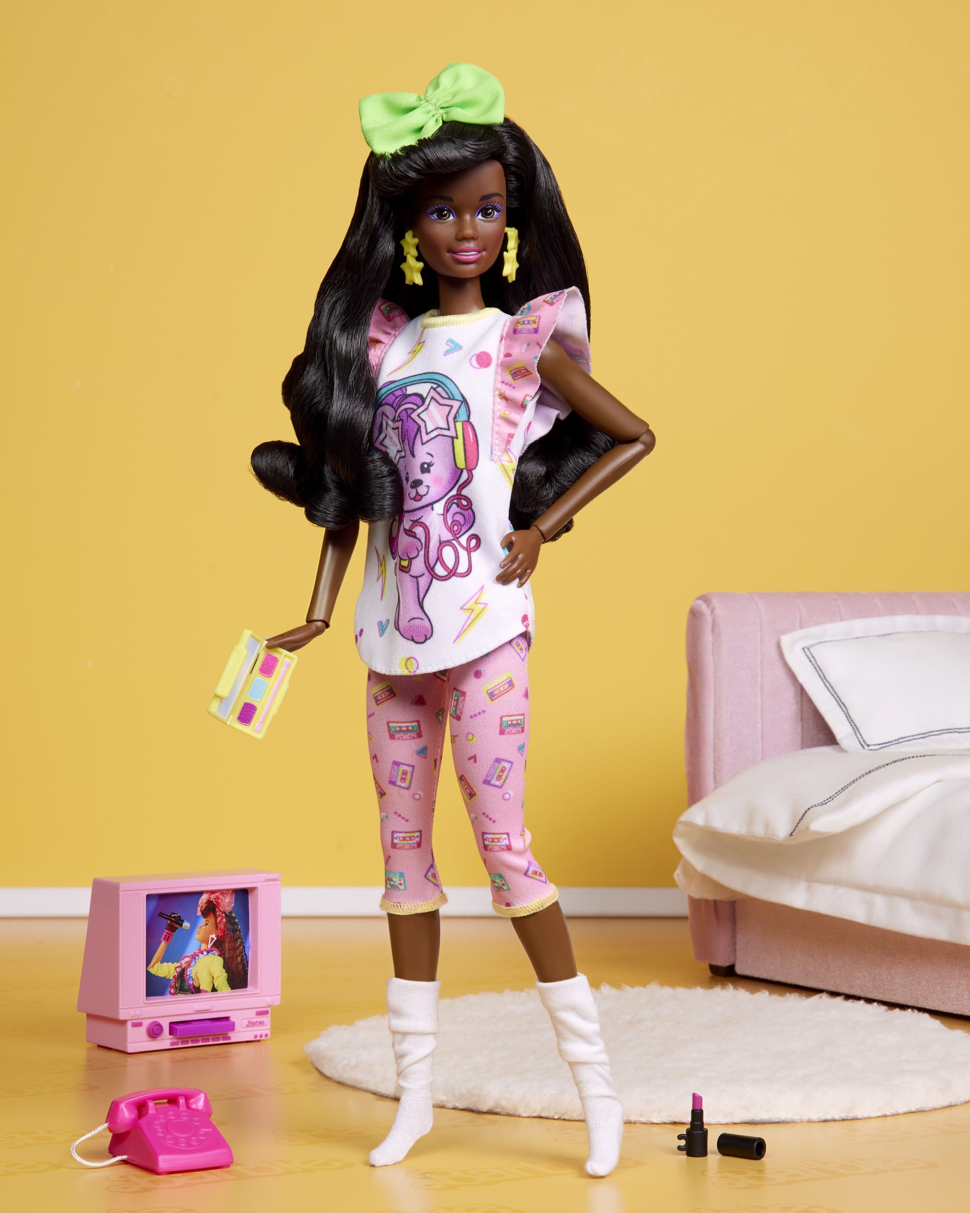 smog Gemoedsrust Bevestigen Barbie Doll | 80s-Inspired Slumber Party | Rewind Series | MATTEL