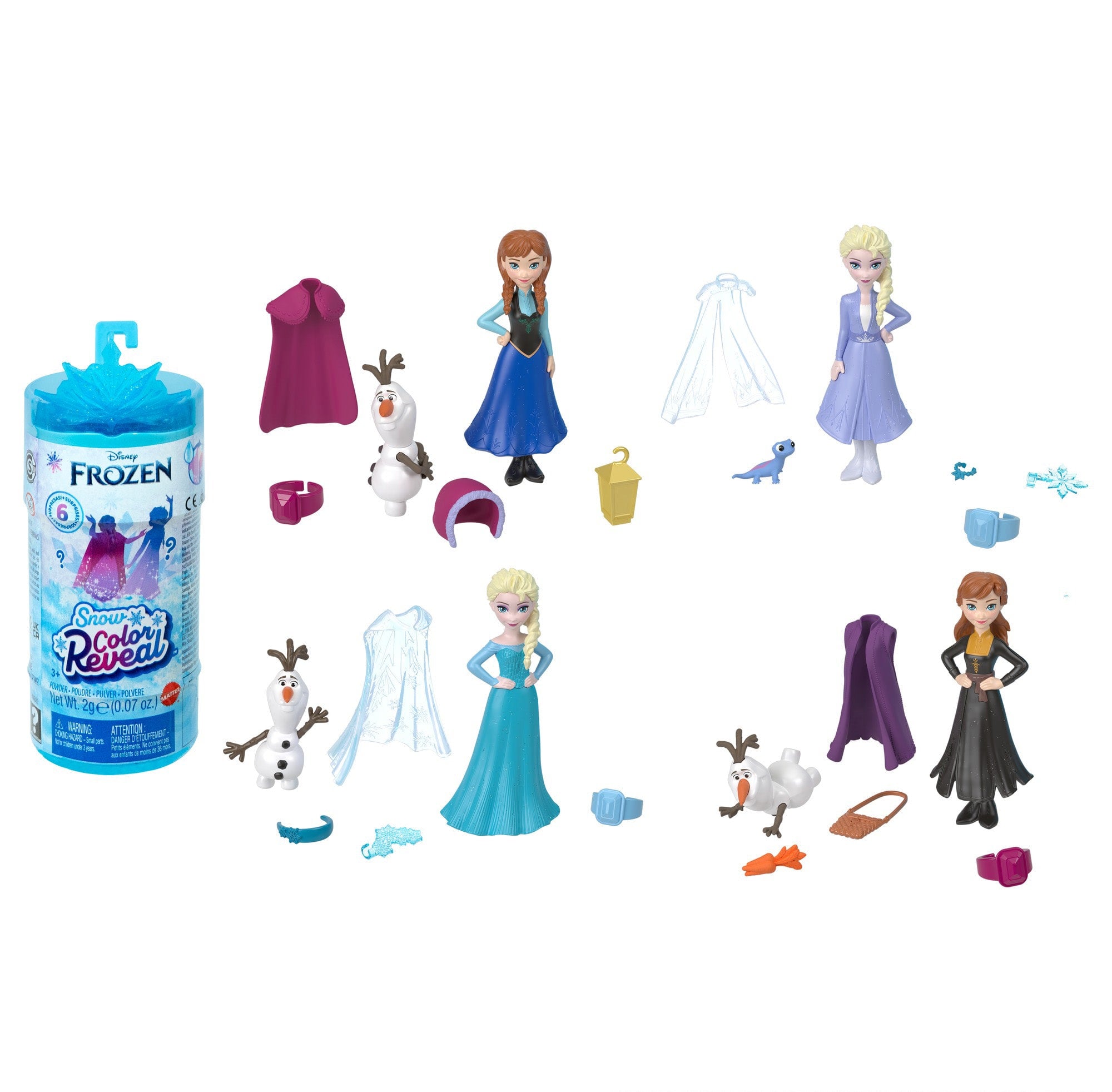Disney Frozen Small Dolls Inspired by Frozen 2 - Styles May Vary, Each Sold  Separately 