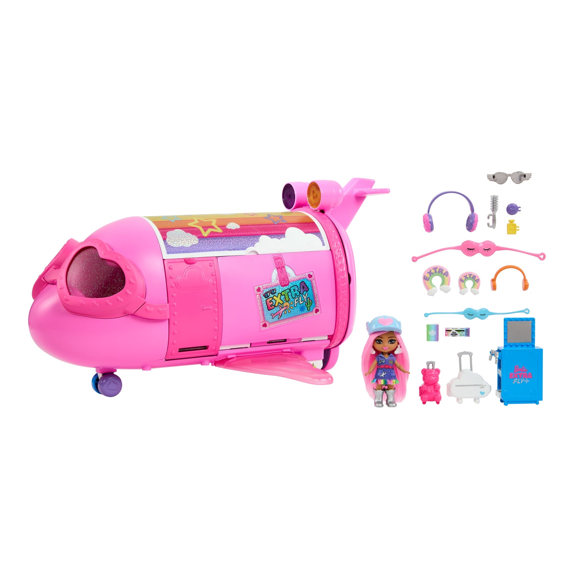 BARBIE, Conjunto de Brinquedo, Jatinho de Aventuras com Boneca. Para meninas  acima de 3 anos : .com.br: Brinquedos e Jogos