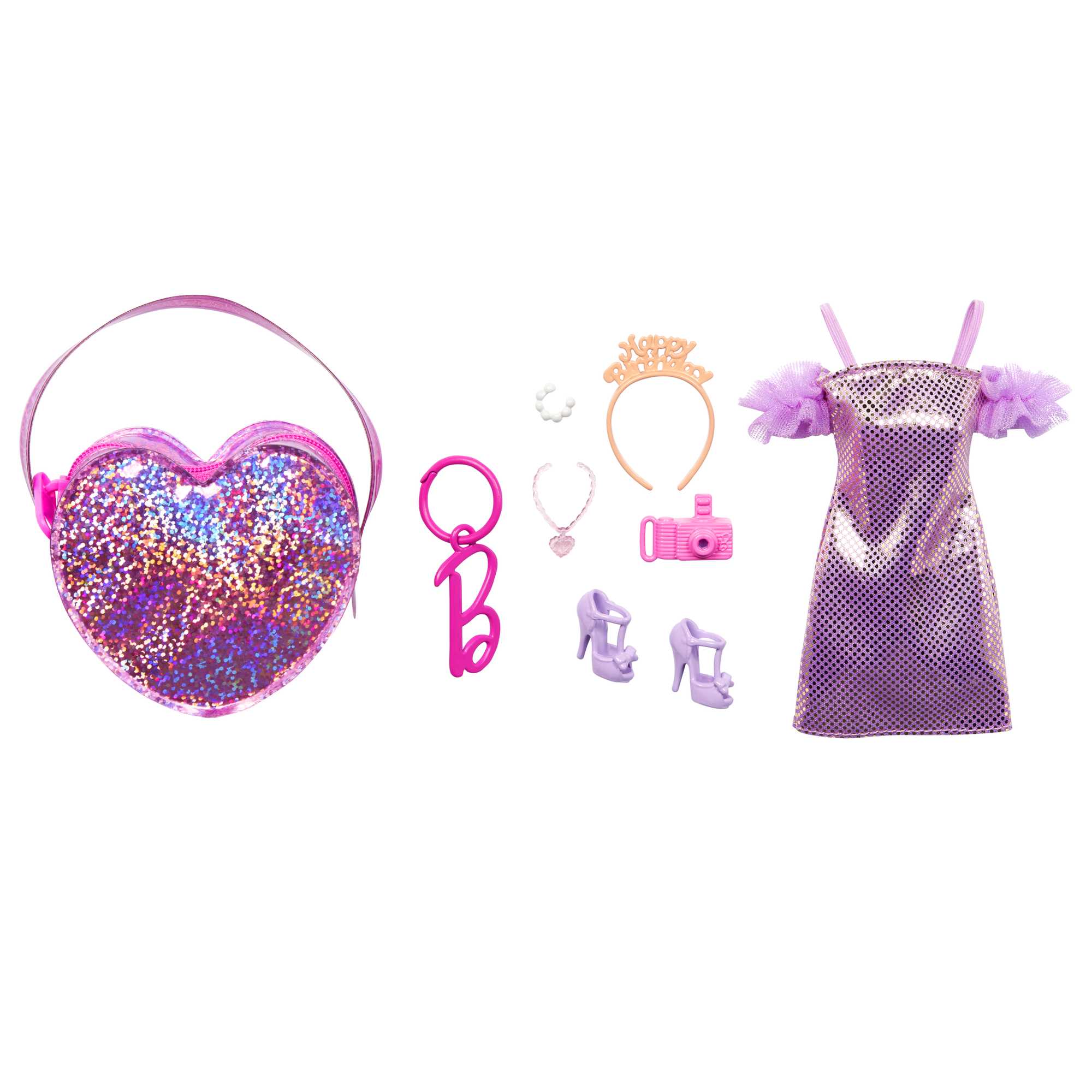 Barbie Clothes | Deluxe Birthday Bag & Accessories |