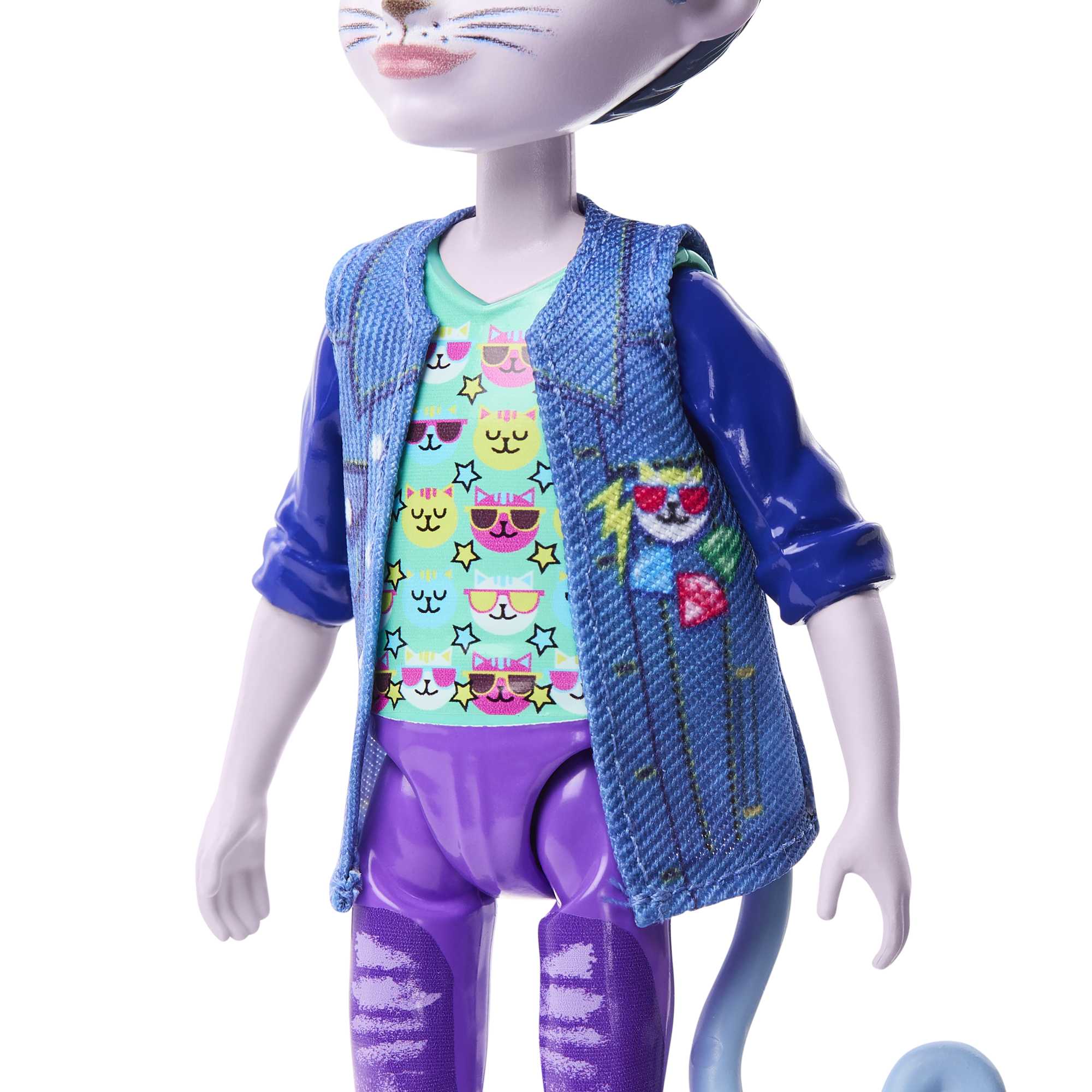 Enchantimals Muñeca Cole Cat