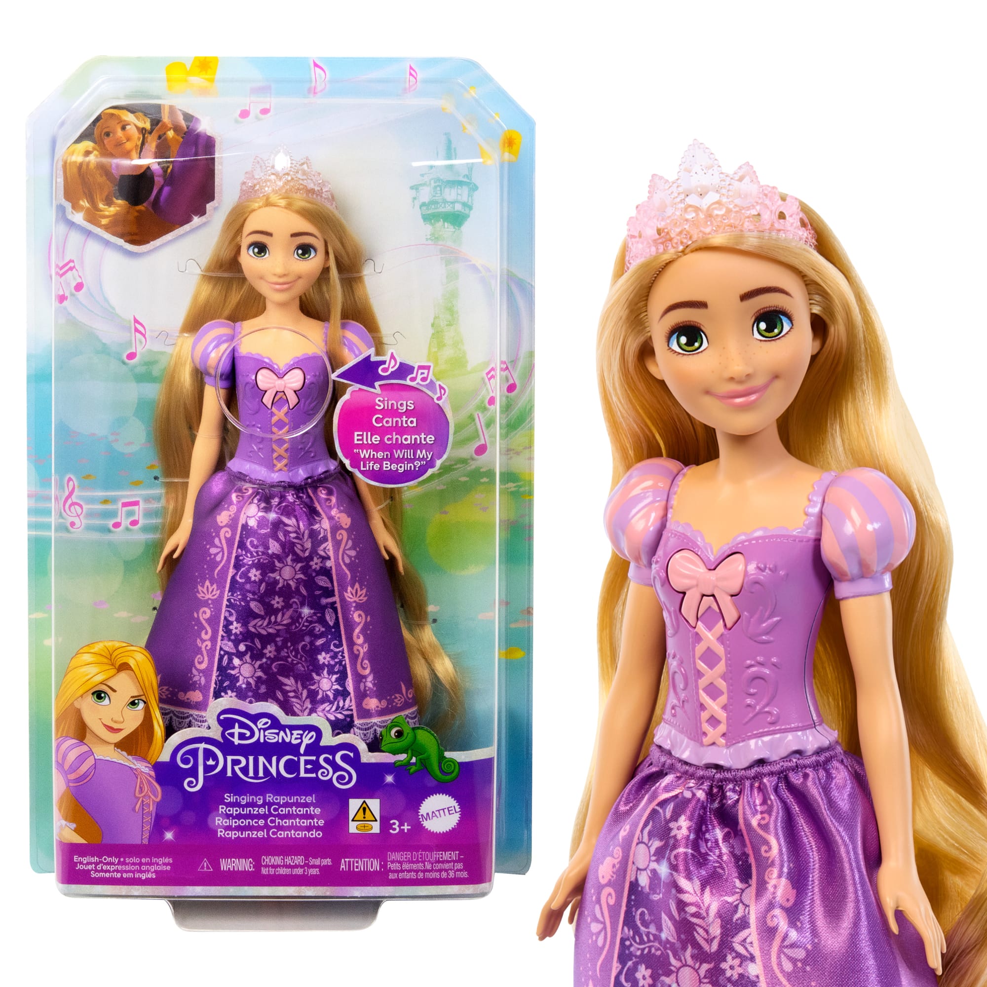 Fisher Price Little People Disney Princess Cinderella & Rapunzel Figures  2012