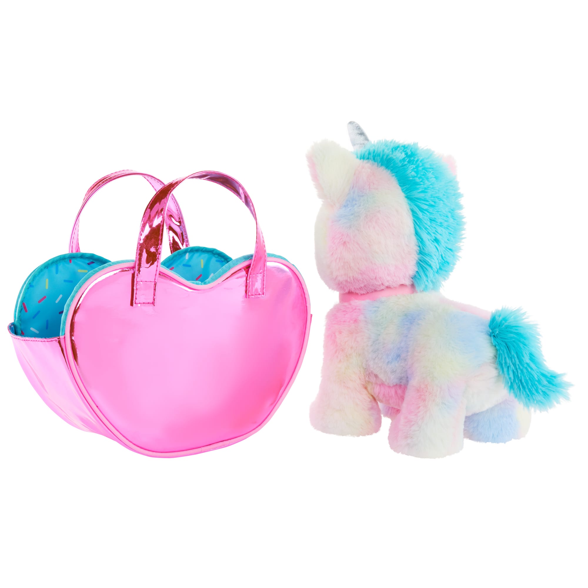 Barbie Stuffed Animals, Unicorn Toys, Plush With Purse And 5 Accessories, Chef Pet Adventure