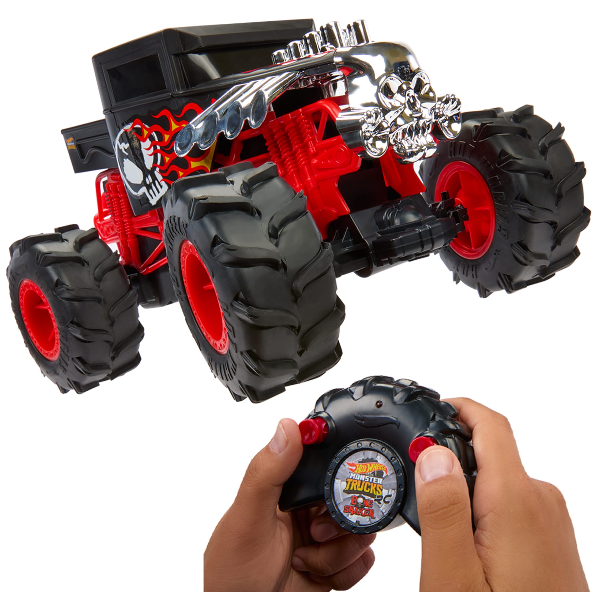 Hot Wheels R/C Monster Trucks 1:15 Scale Bone Shaker | Mattel