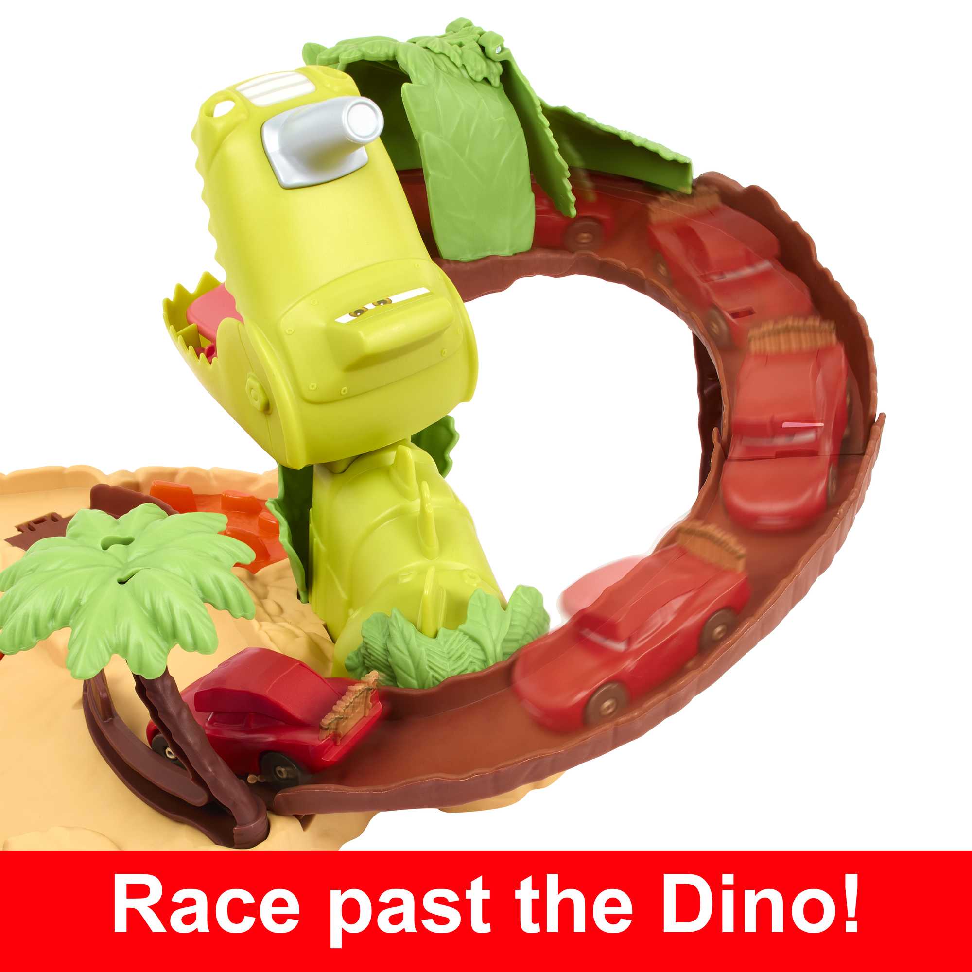 Disney and Pixar Cars Toys | Dino Playground Playset | MATTEL