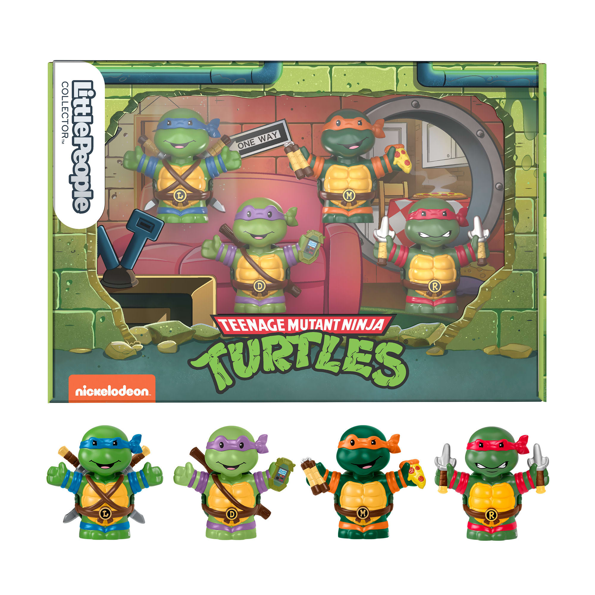 Little People Collector Teenage Mutant Ninja Turtles |Mattel