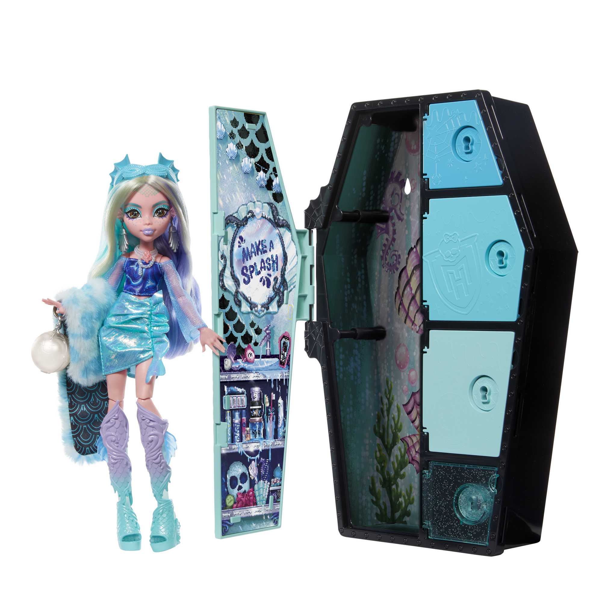 Monster High Lagoona Blue Scare-adise Island Snack Shack doll