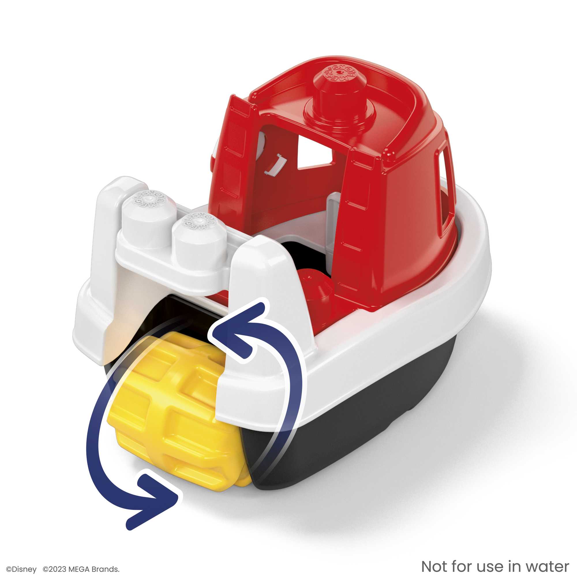 Mega Bloks Disney Juguete de Construcción Clásico Bote de Mickey