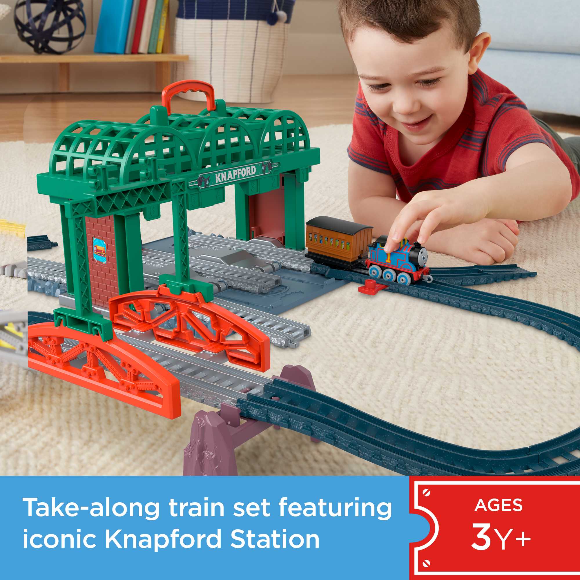 Thomas & Friends Knapford Station Diecast Train Set |Mattel