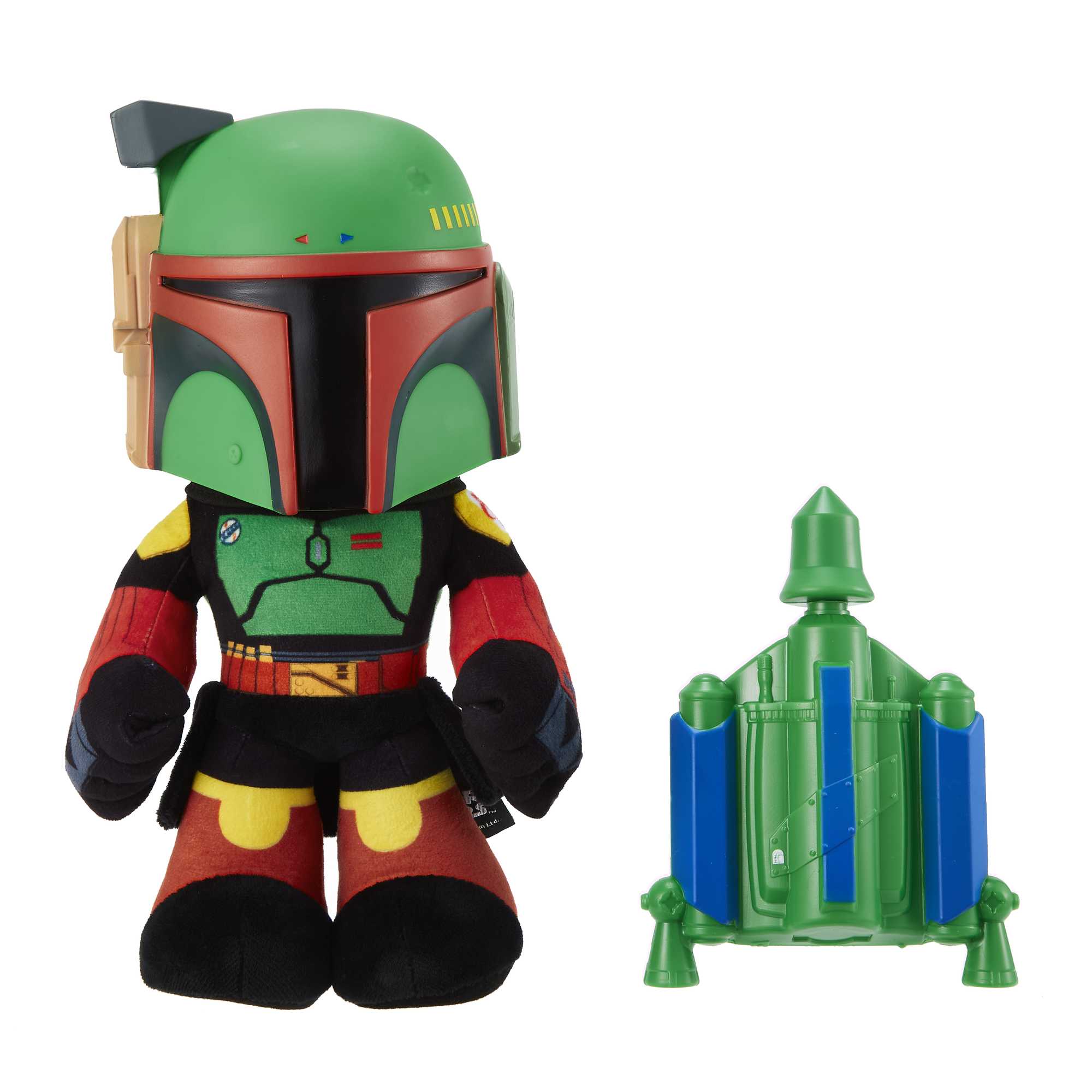 Star Wars Sw Boba Fett Command Feature Plush | Mattel