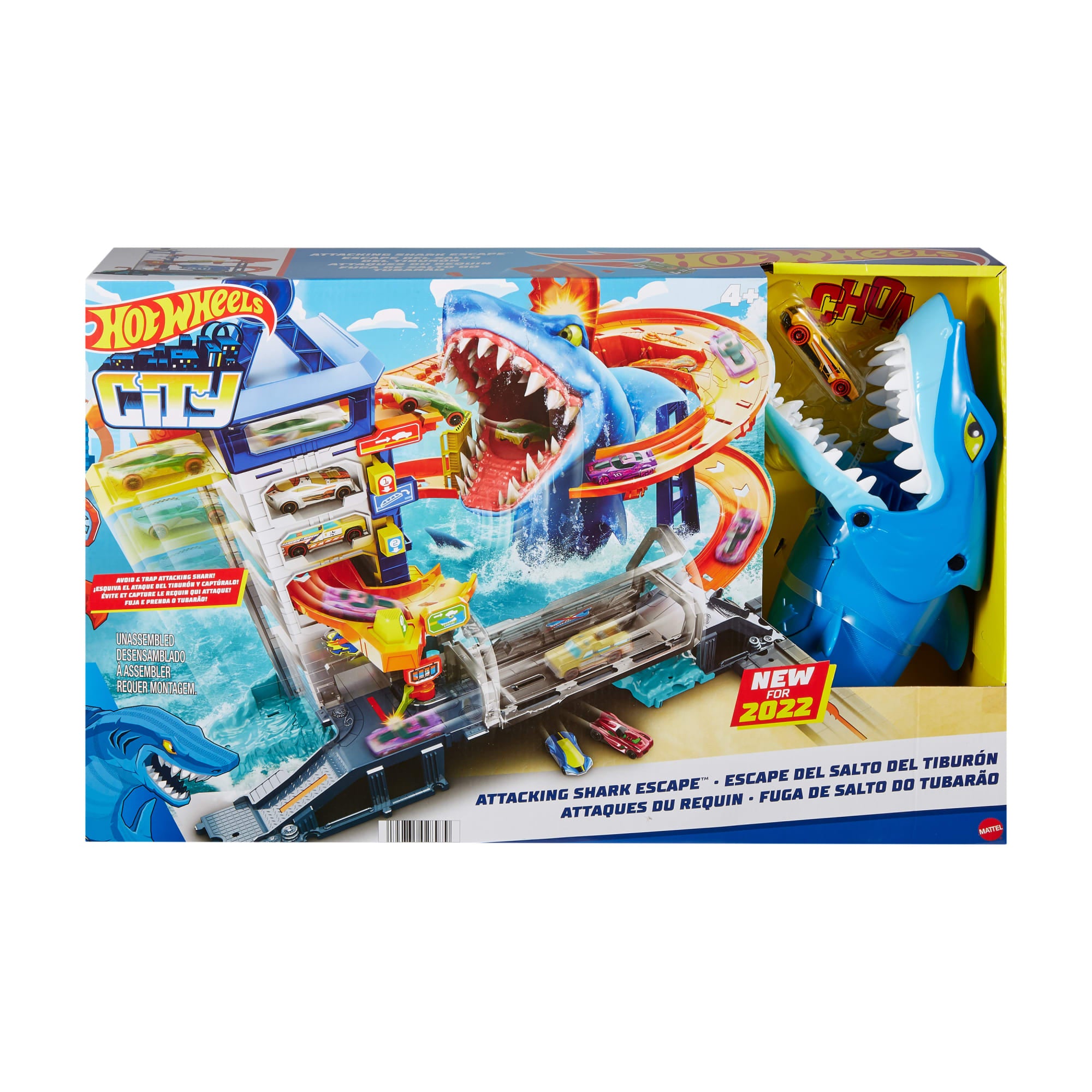 Hot Wheels Attacking Shark Escape Playset