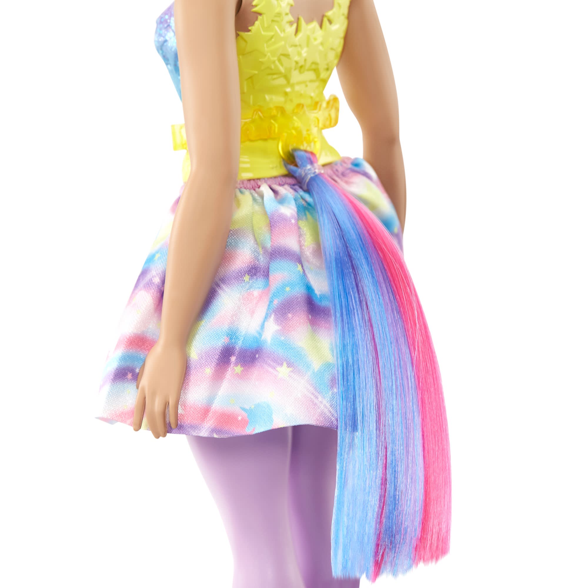 Barbie Fantasia Boneca Unicórnio Chifre Azul