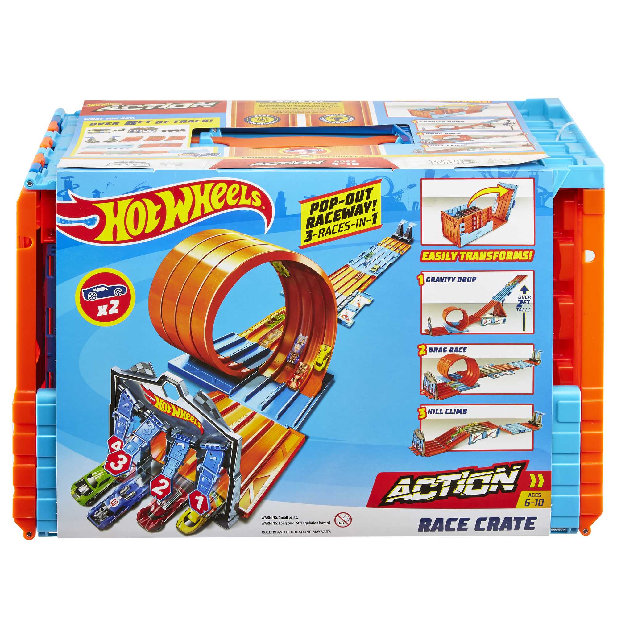 Hot Wheels - Track Builder Unlimited Multi-Lane Speed Box - The