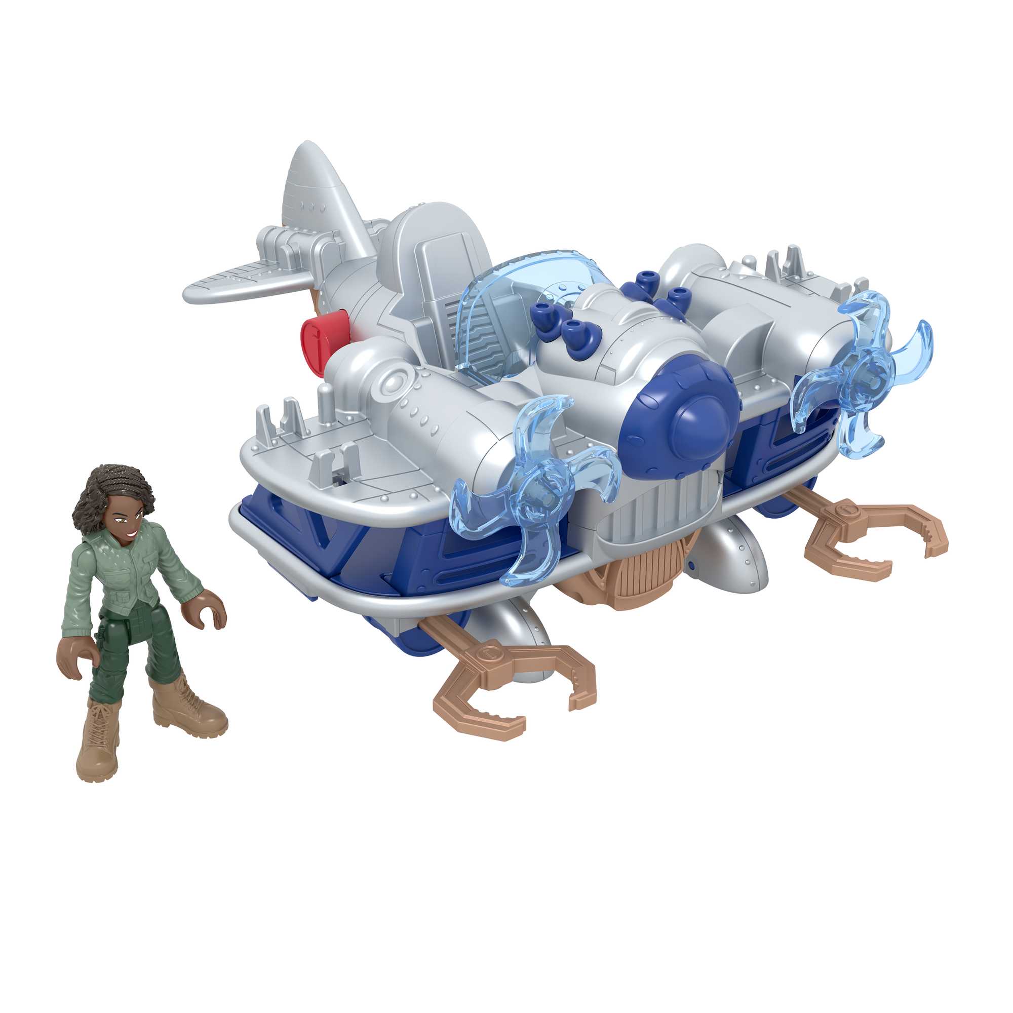 Imaginext Jurassic World Dinosaurio de Juguete Air Tracker™ Kayla & Plane