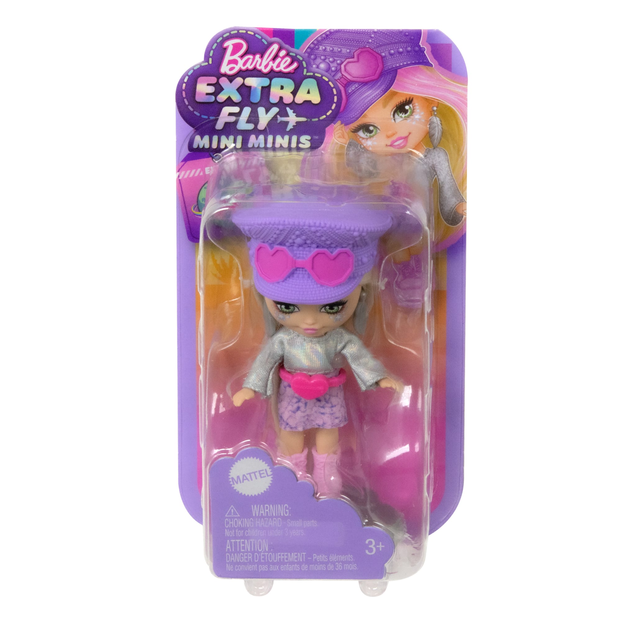 Barbie Extra Mini Minis Travel Doll With Desert Fashion, Barbie Extra Fly