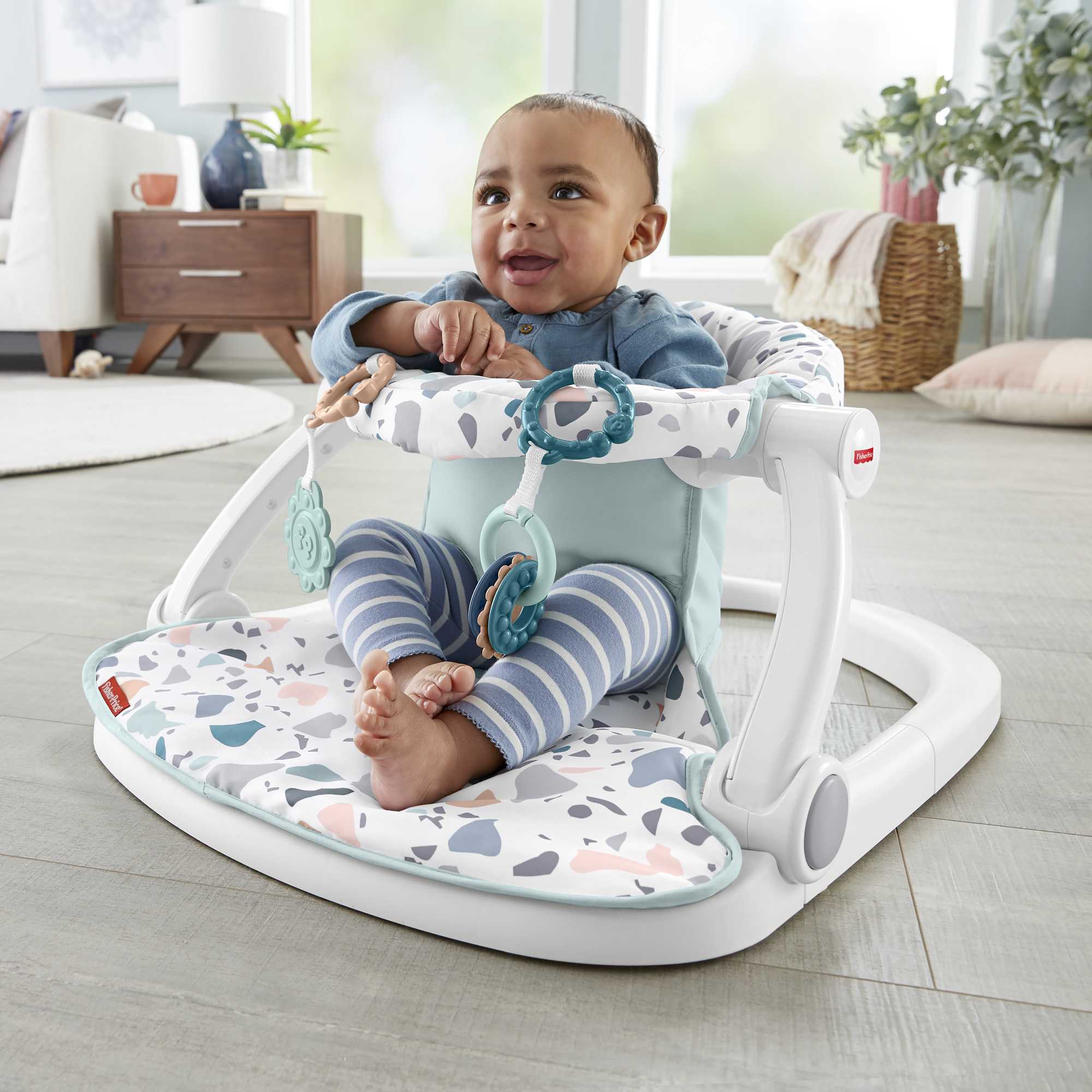 Fisher price Siège d’Activités Forêt Enchantée - Siège bébé avec  jouets pas cher 